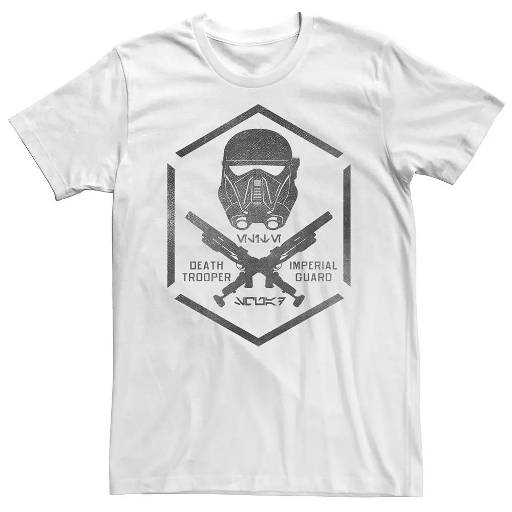 Big & Tall Star Wars Rogue One Death Trooper Imperial Guard Logo Tee, Men's,  Product Image