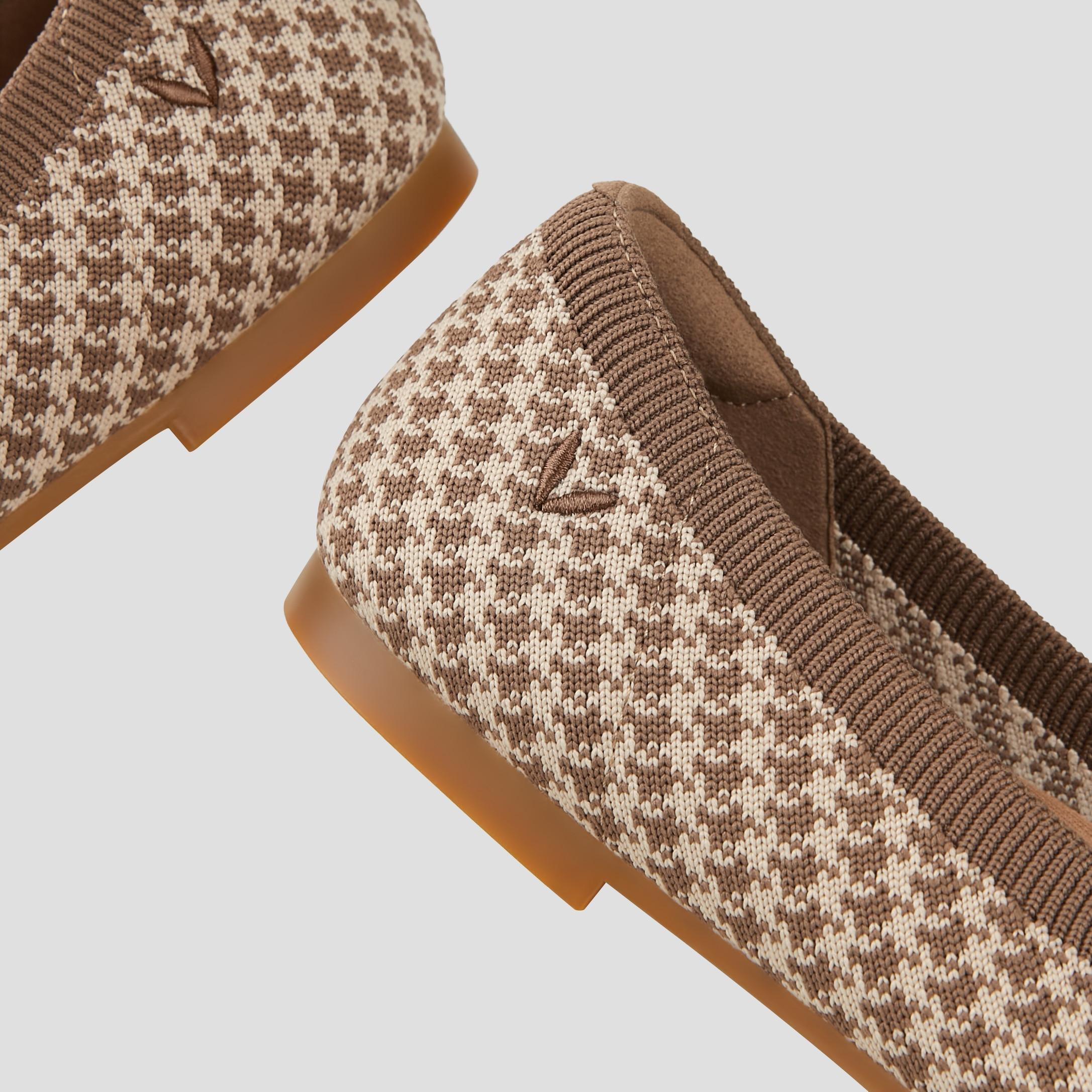 Water-Repellent Round-Toe Walking Flats (Claire Walker) Product Image