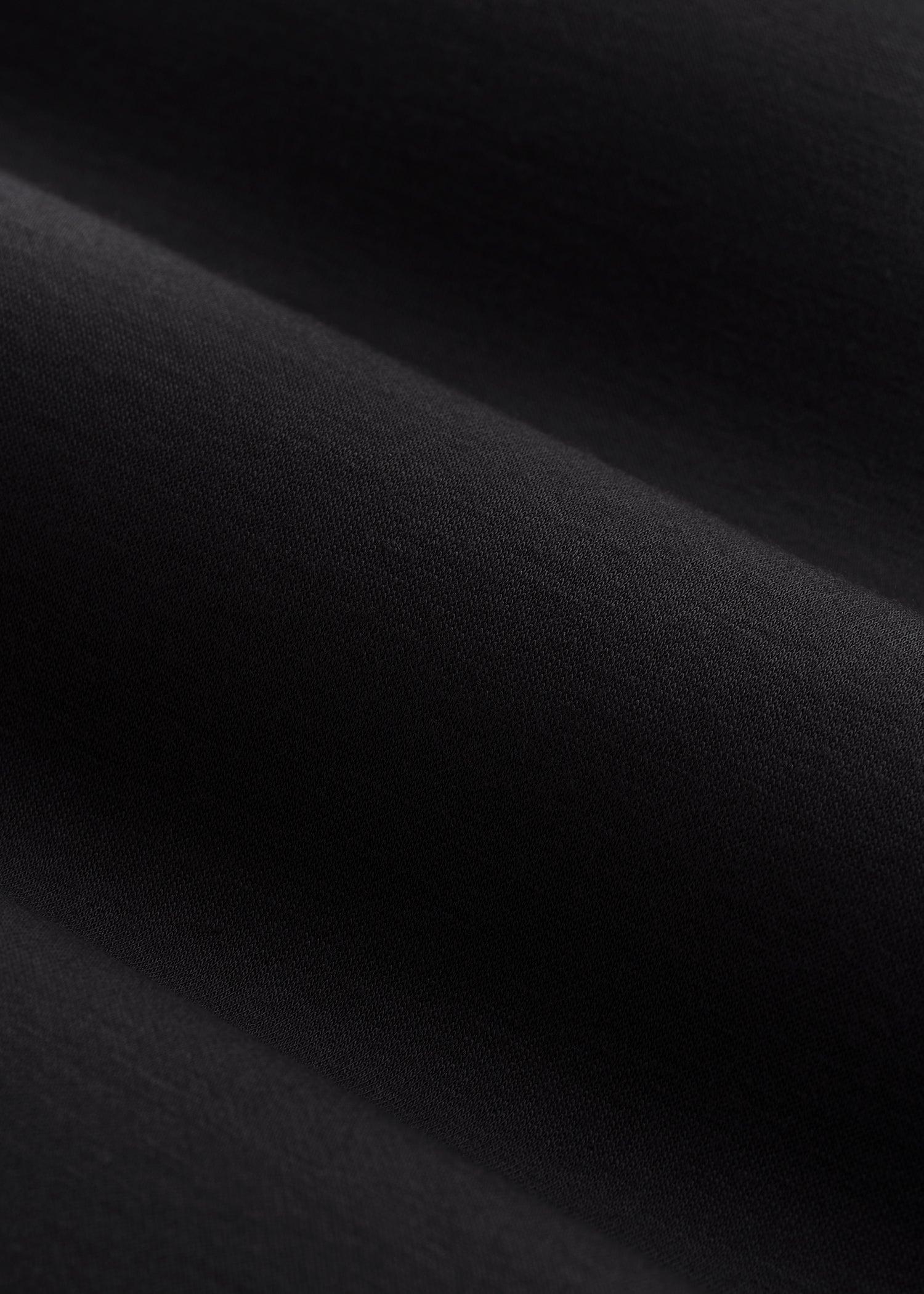 Pull-On Tie Waist Wide Leg Pants for Tall Women in Black Female Product Image