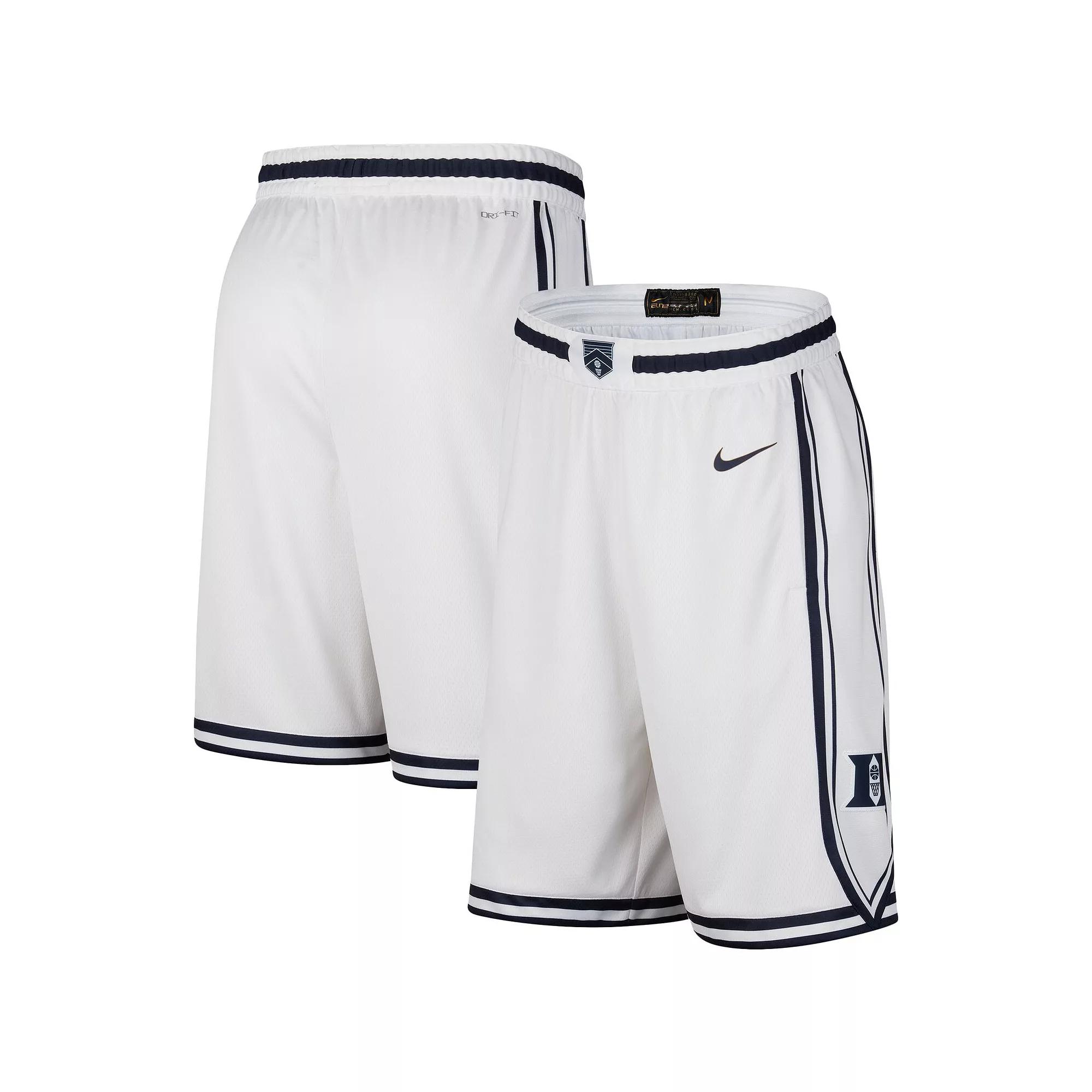 Men's Nike White Duke Blue Devils Limited Performance Shorts,  Product Image