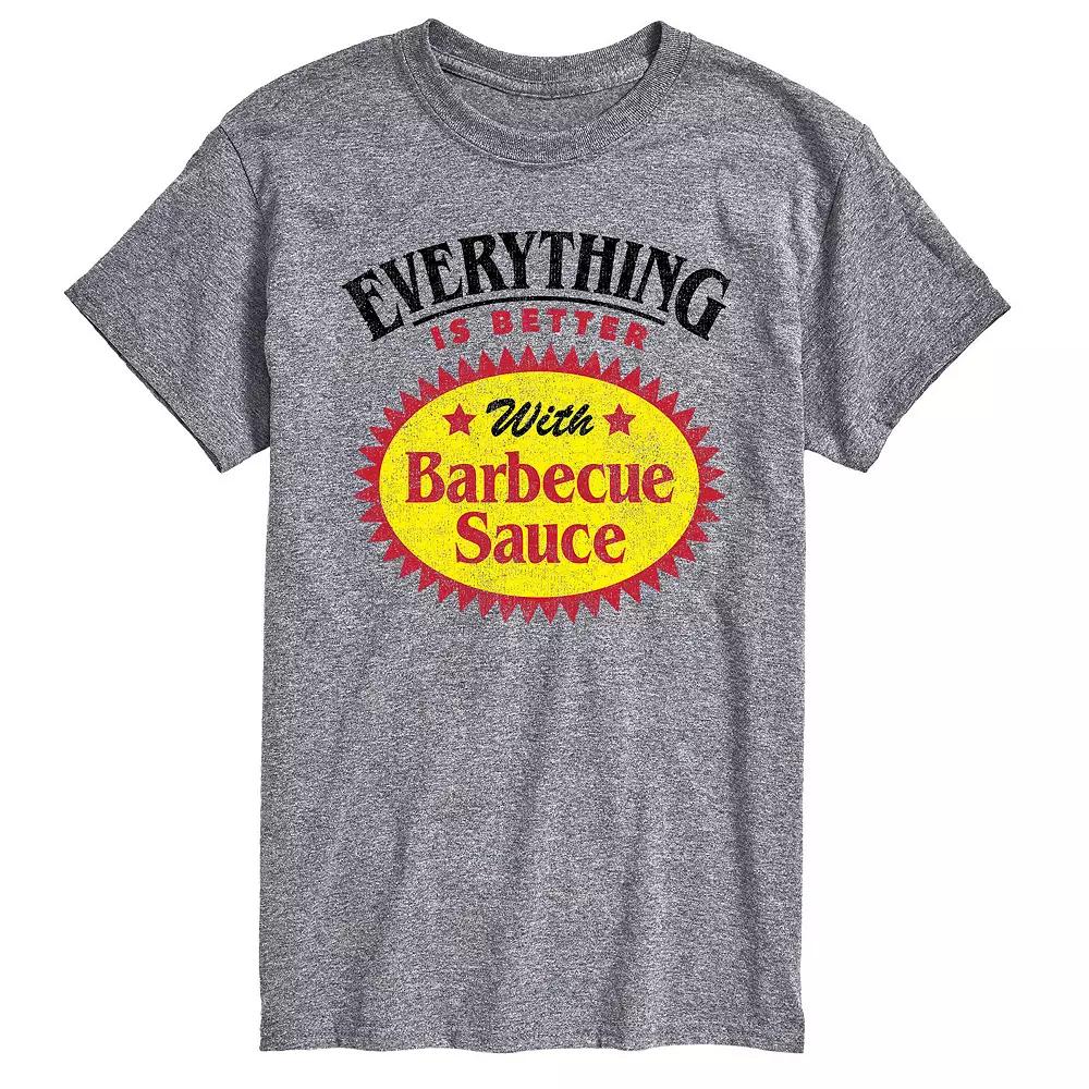Men's Barbecue Sauce Graphic Tee,  Product Image