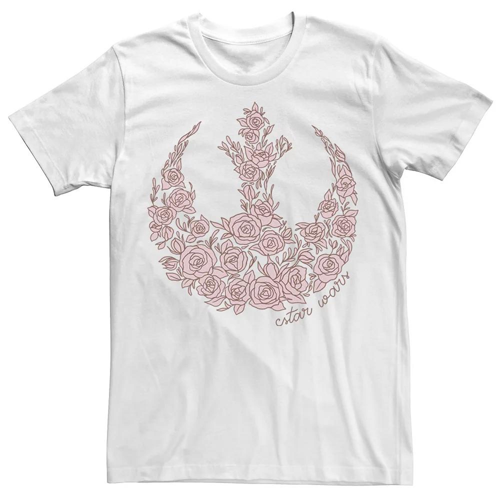 Men's Star Wars Rose Rebel Emblem Tee,  Product Image