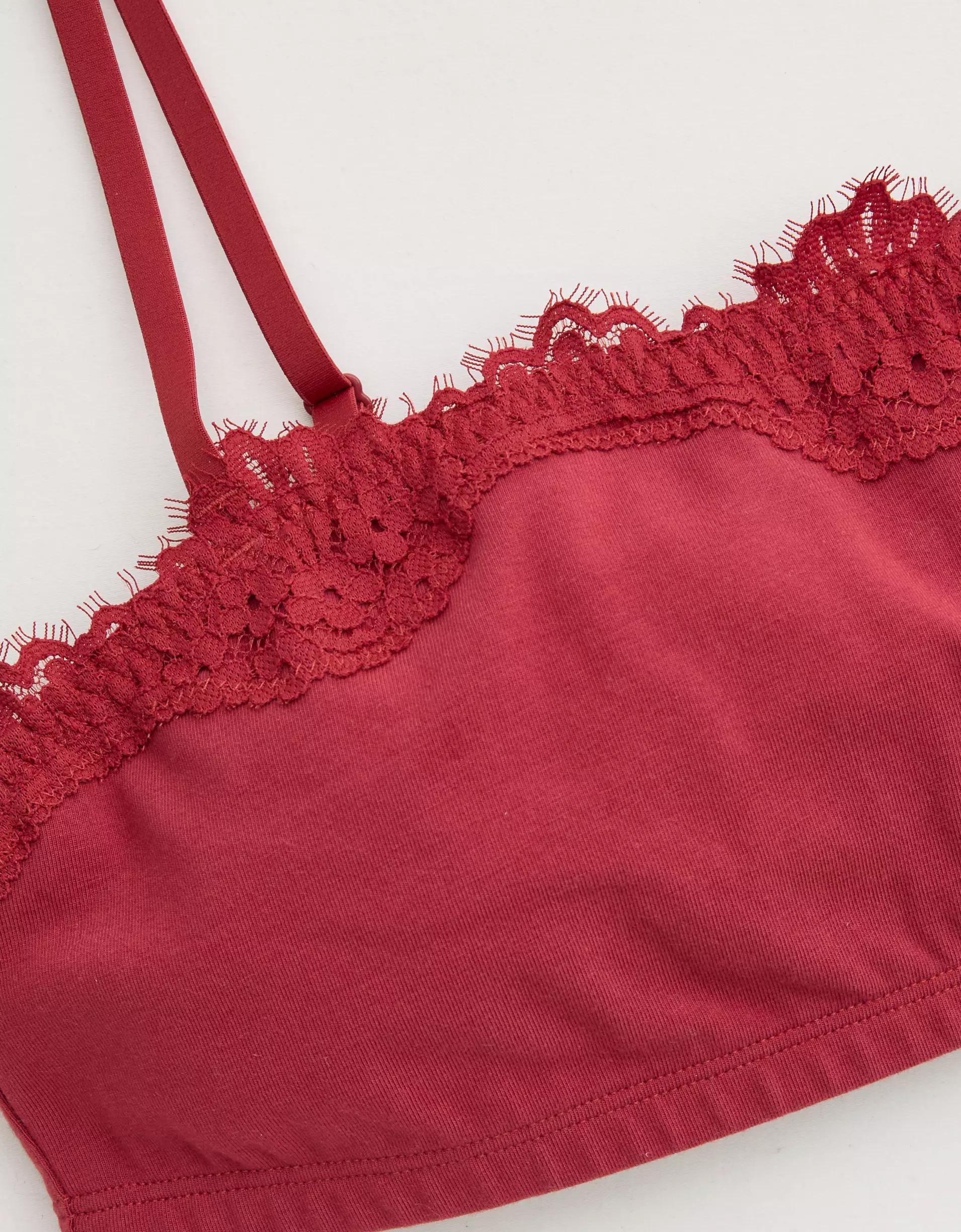 Superchill Cotton Lace Bralette Product Image