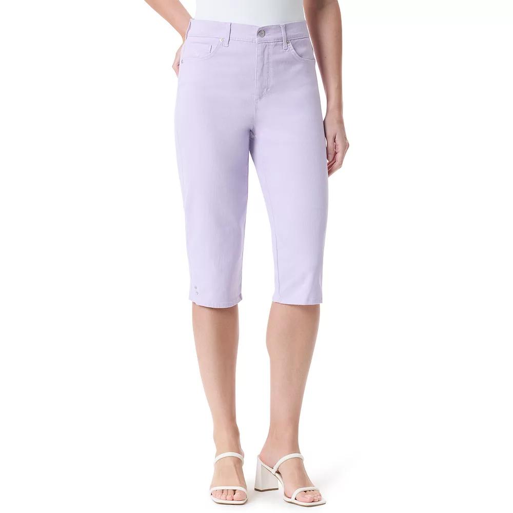 Petite Gloria Vanderbilt Amanda Skimmer Pants, Women's,  Product Image