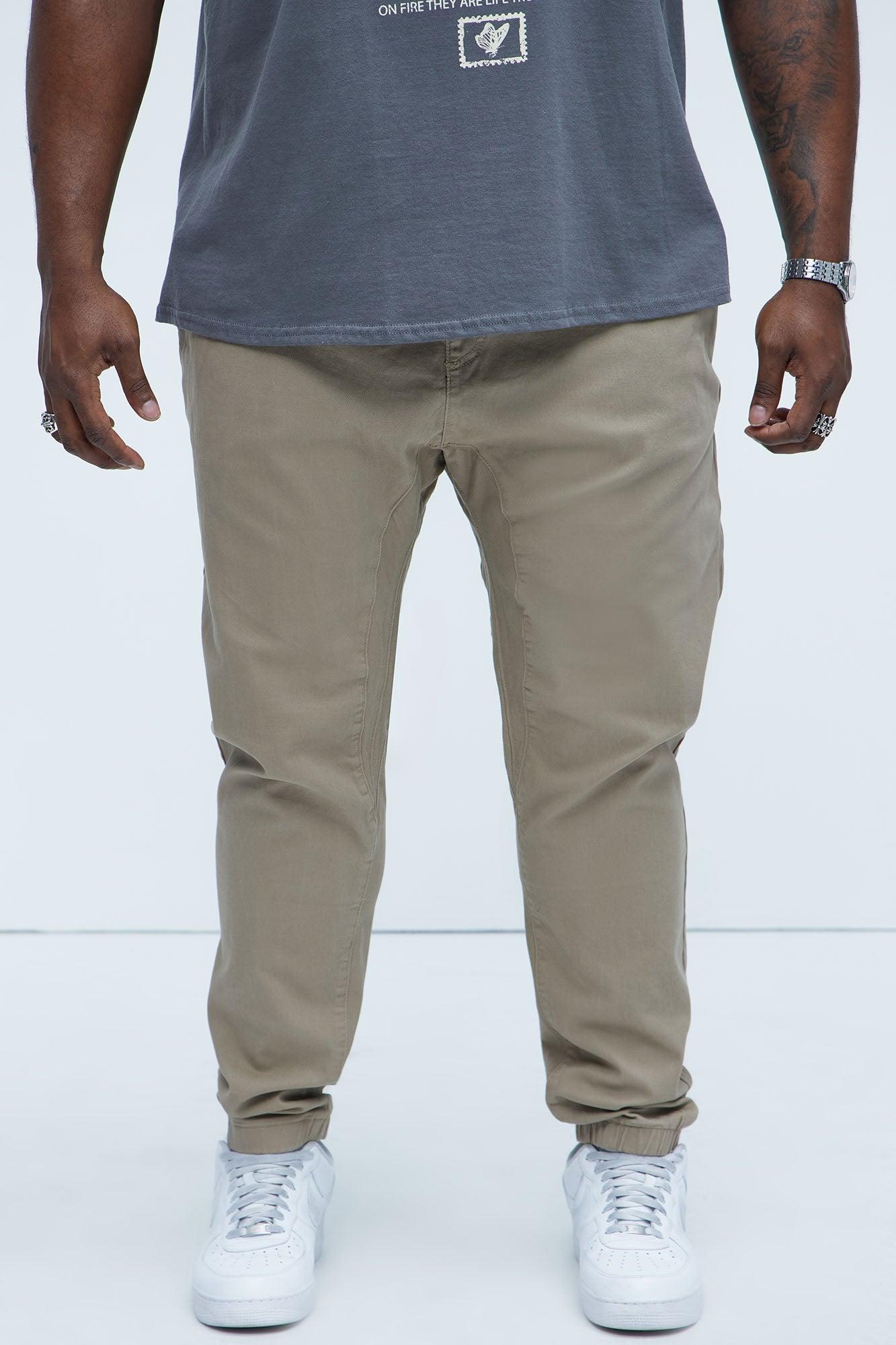 Colin Skinny Jogger - Khaki Product Image