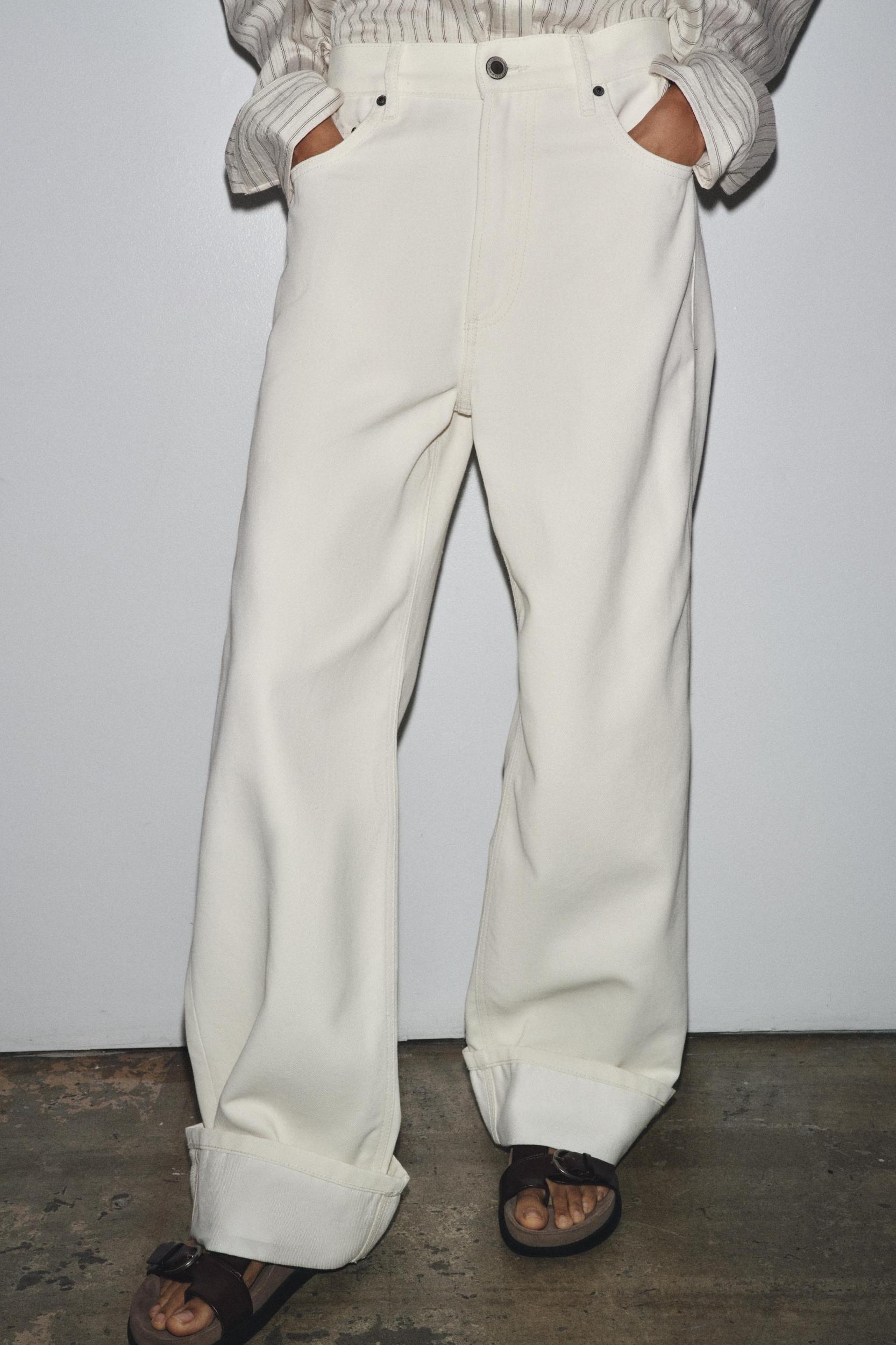 ZW COLLECTION LOW-RISE BAGGY JEANS Product Image