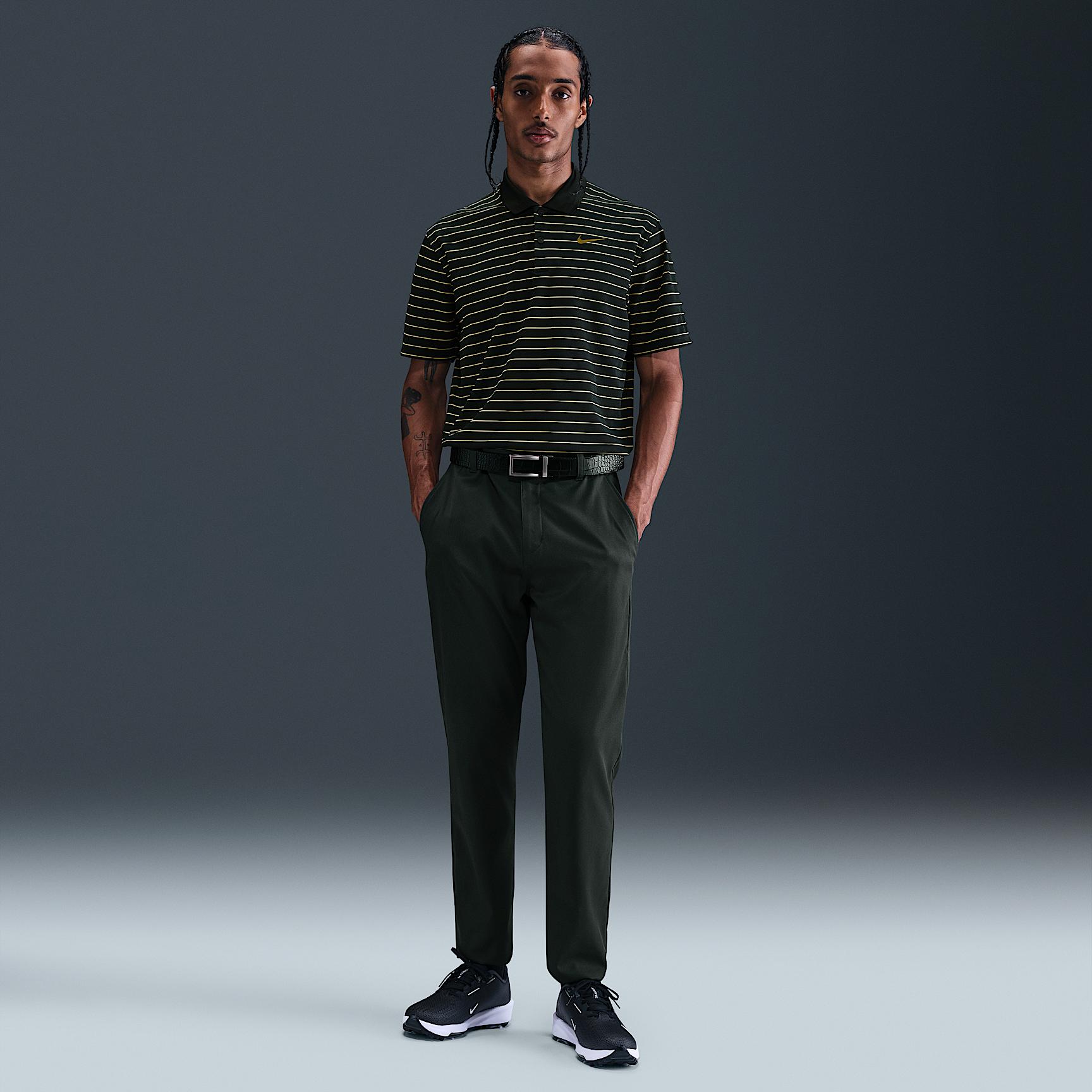 Nike Mens Dri-FIT Victory Striped Golf Polo | DH0829-321 Product Image