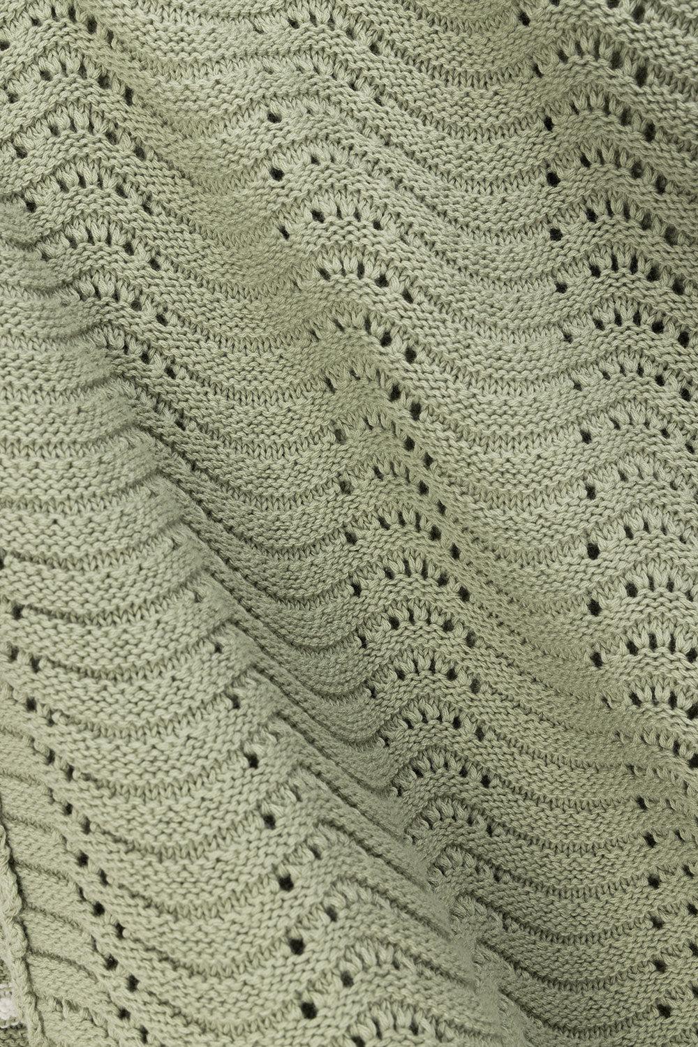 Scallop Knit Maxi Dress Product Image