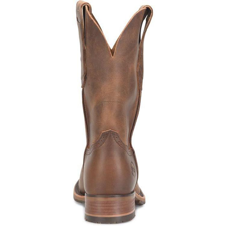 SALE Double H® Men's Brown Fairview 10" Square Toe Stockman Boots Product Image