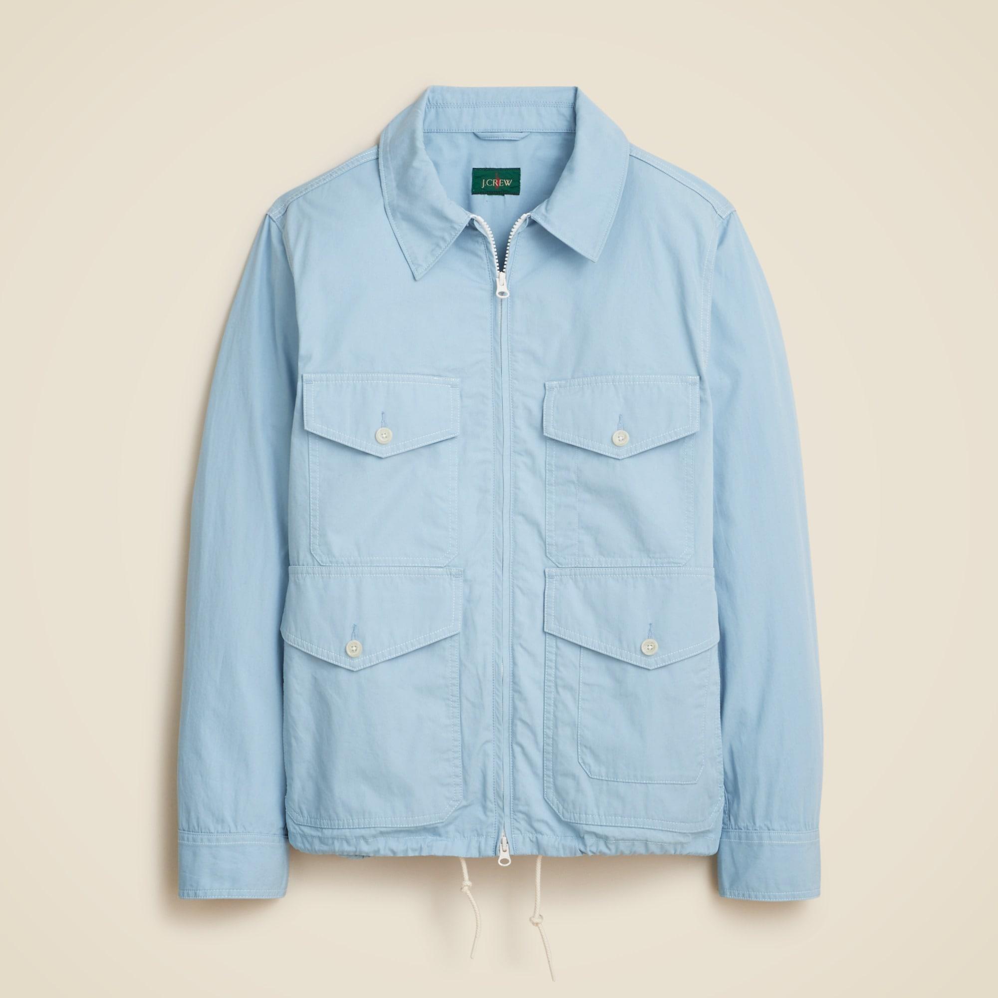 Cruiser jacket in cotton poplin Product Image