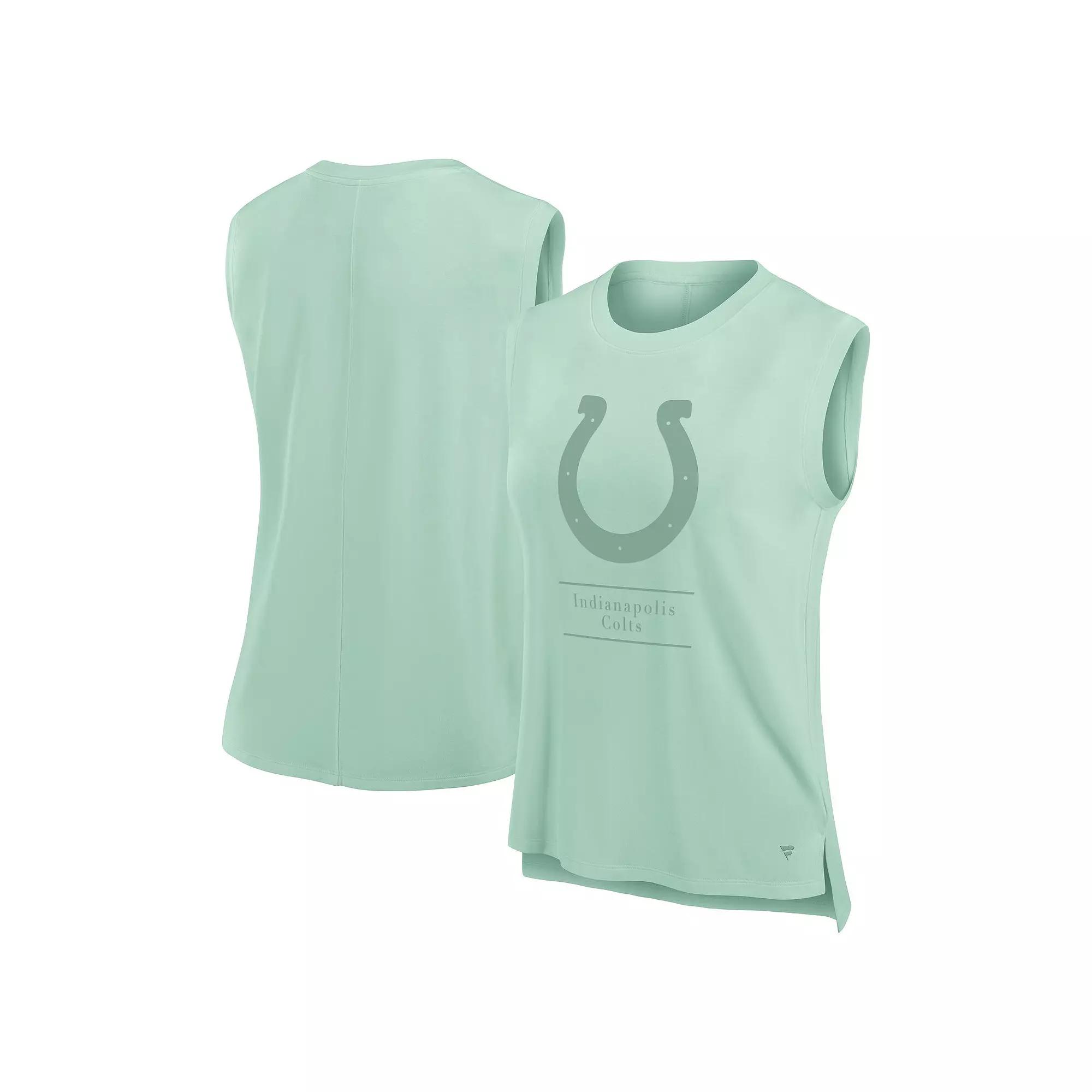 Women's Fanatics Gray Las Vegas Raiders Studio Embrace Tank Top,  Product Image