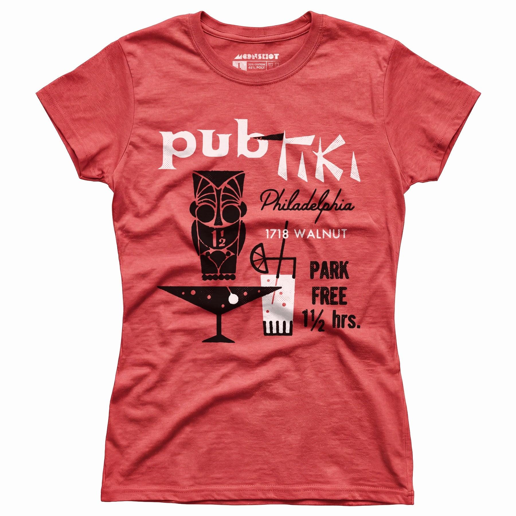 Pub Tiki - Philadelphia, PA - Vintage Tiki Bar - Women's T-Shirt Female Product Image