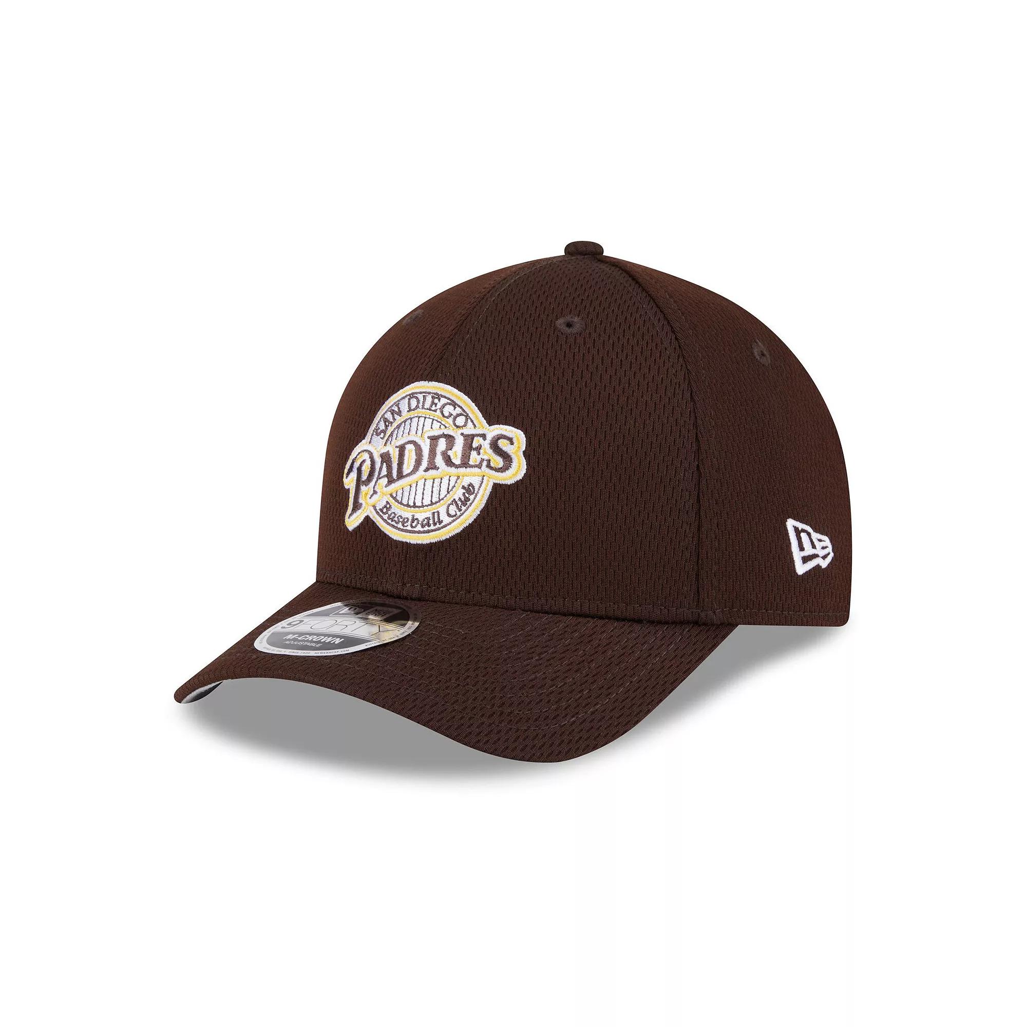 Mens New Era Dark Brown San Diego Padres 2025 MLB Clubhouse 9FORTY Adjustable Hat Product Image
