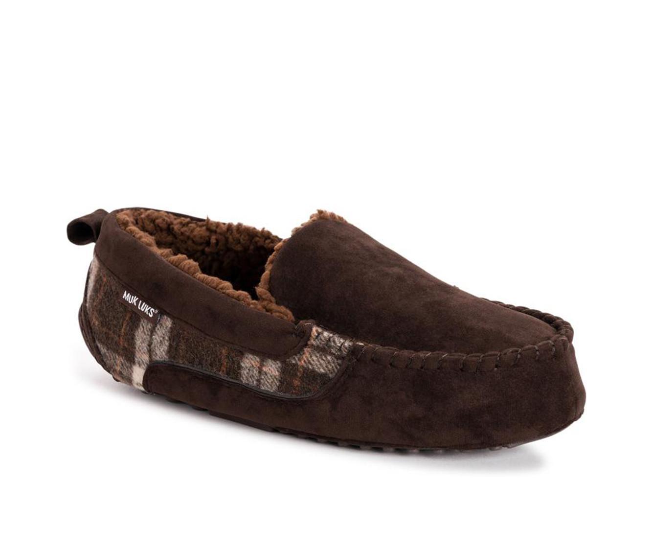 MUK LUKS Men's Emmett Moccasin Slippers Product Image