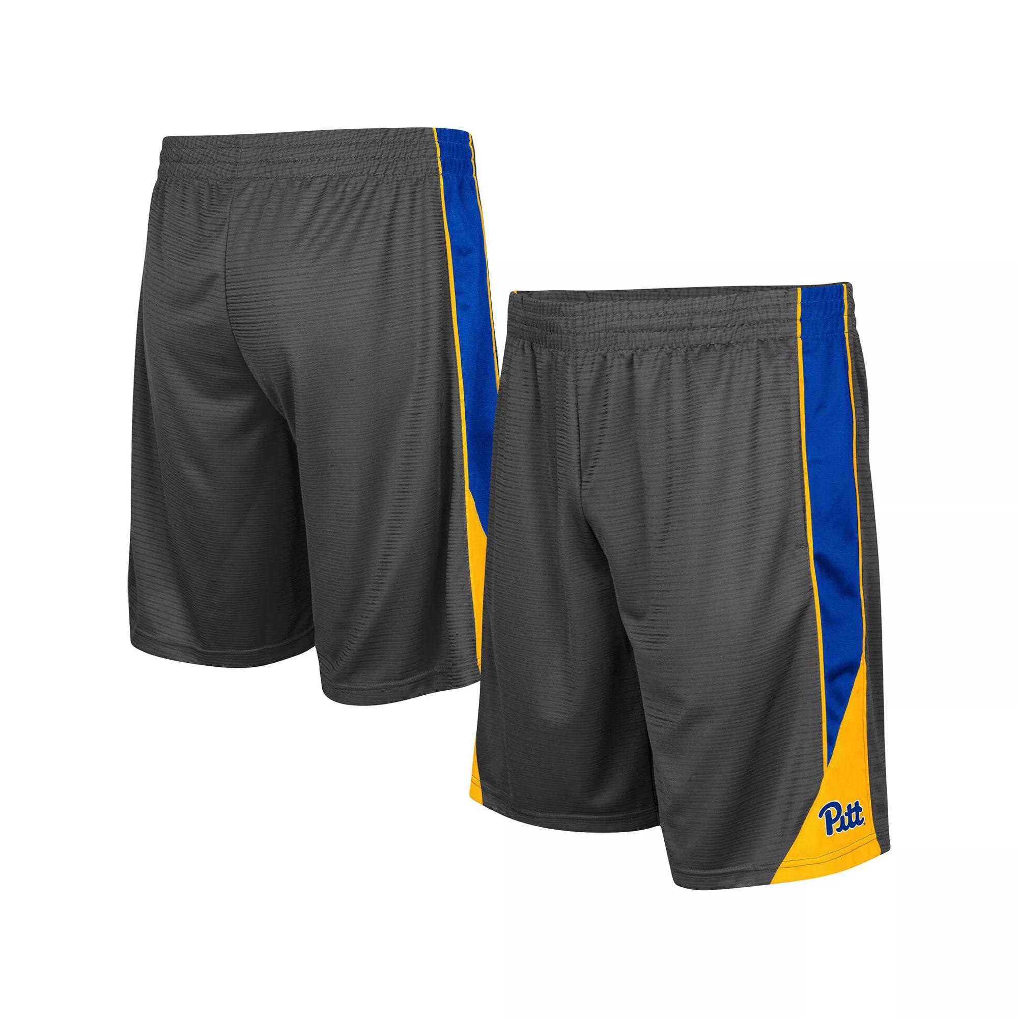 Men's Colosseum Charcoal Pitt Panthers Turnover Shorts,  Product Image
