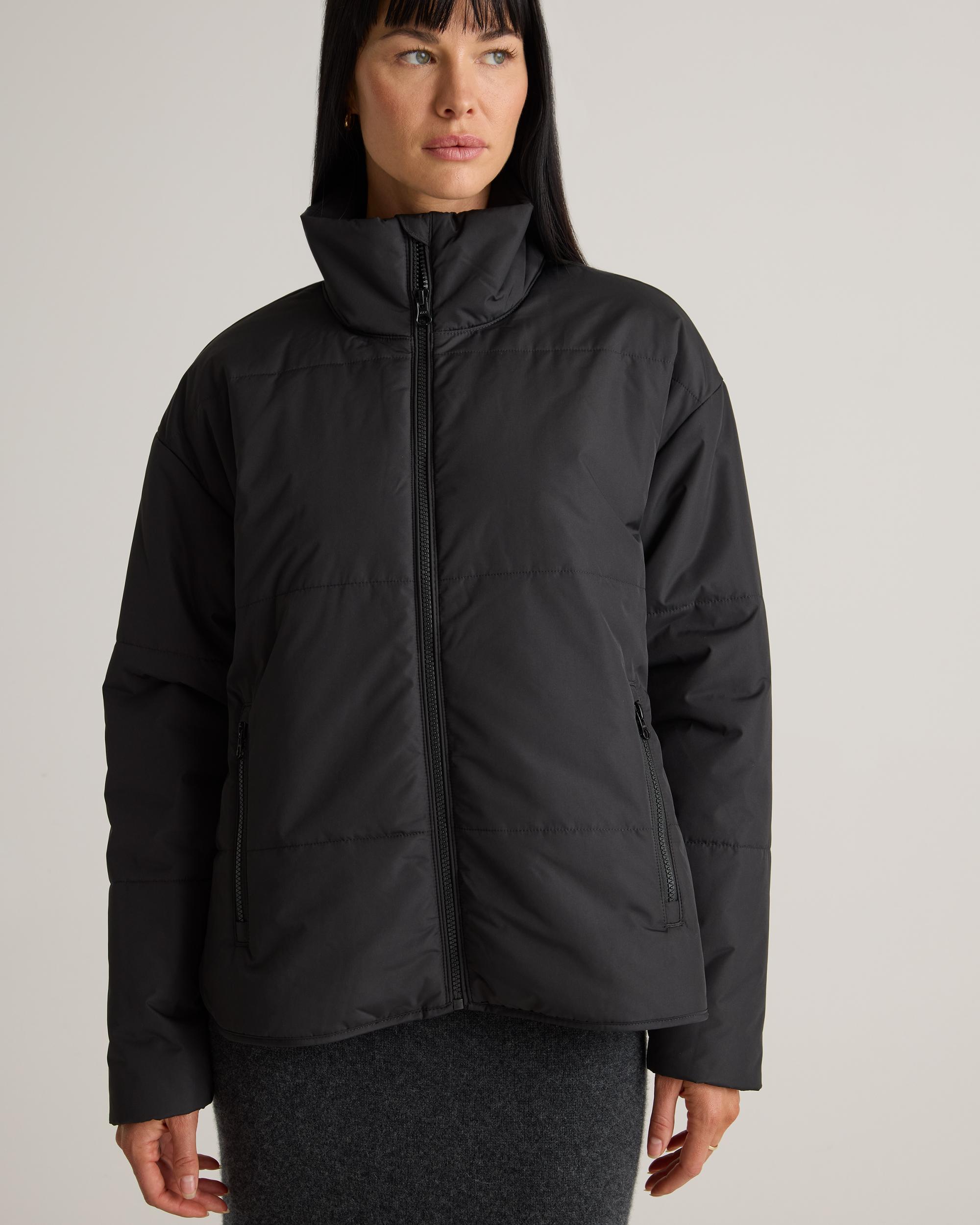 Quince | Women's Featherless Puffer Zip Jacket Recycled Polyester Product Image