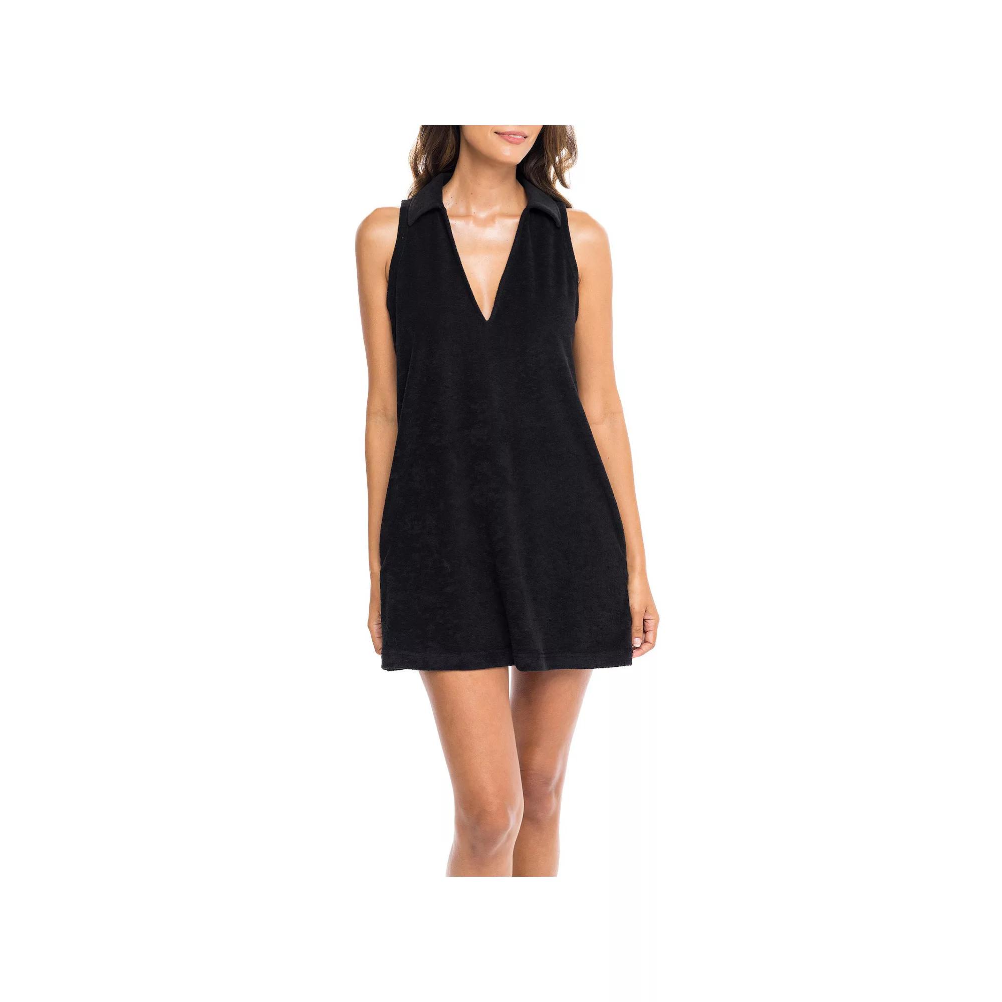 Women's Jordan Taylor Terrycloth Sleeveless Swim Cover-Up Dress,  Product Image