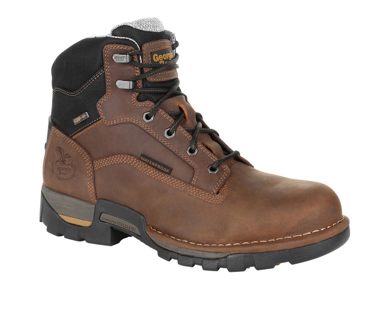 Men's Georgia Boot Eagle One Steel Toe Waterproof Work Boots Product Image