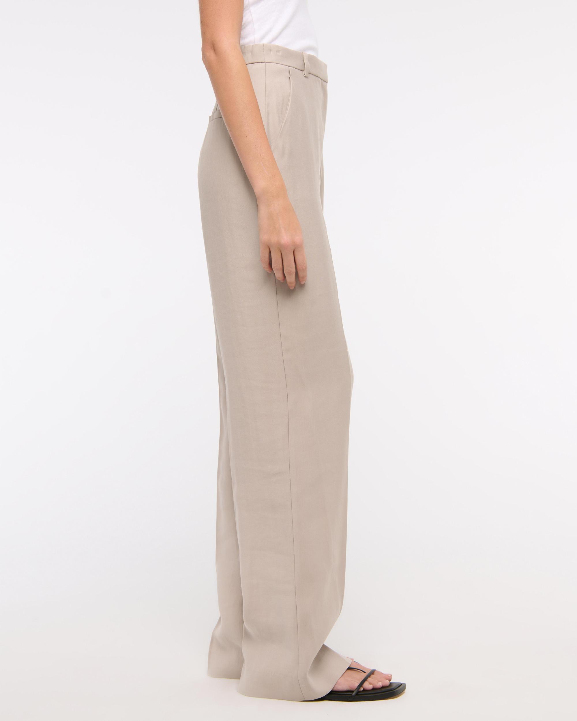 Drapey Tailored Wide Leg Pant Product Image