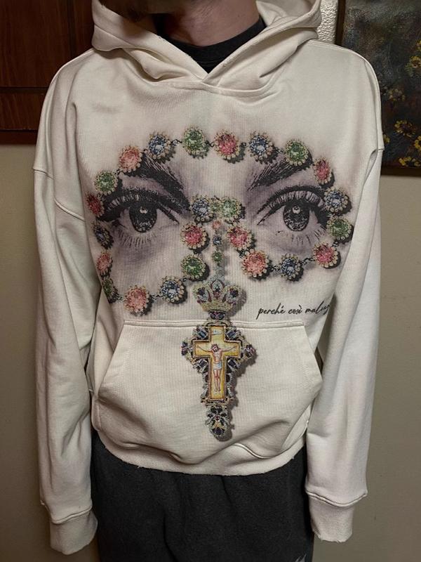 Jewelry Eye Print Sweatshirt Product Image