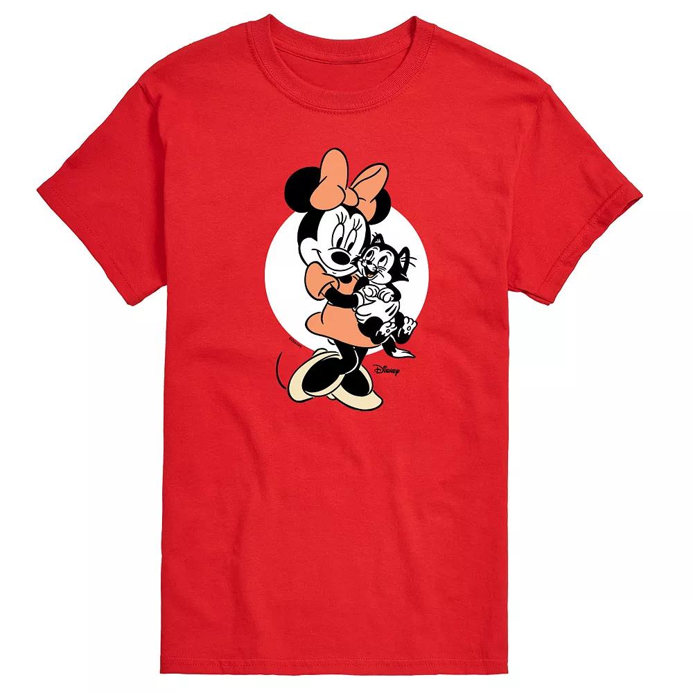 Disney's Minnie Mouse & Figaro Men's Graphic Tee,  Product Image