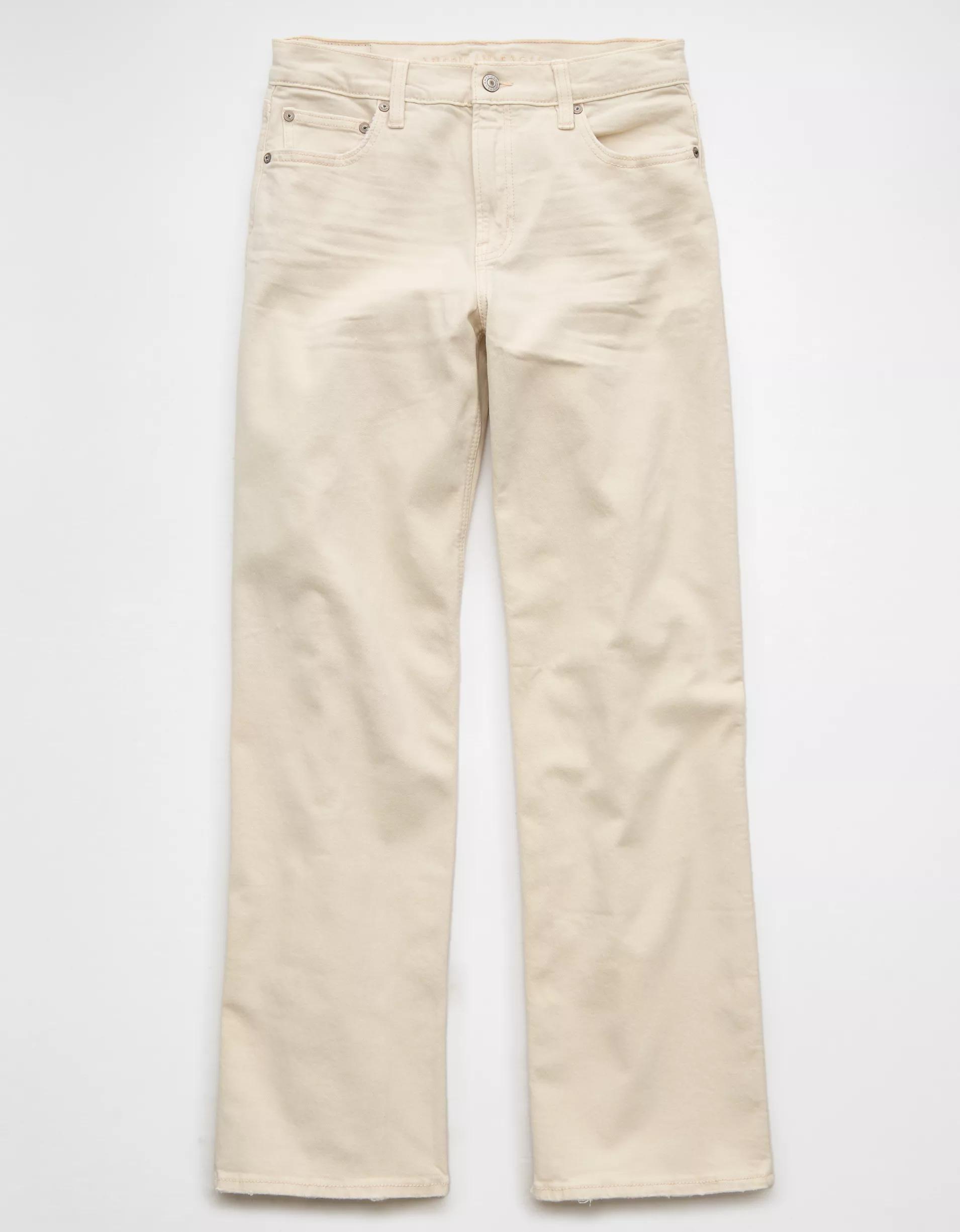 AE Stretch High-Waisted Stovepipe Jean Product Image