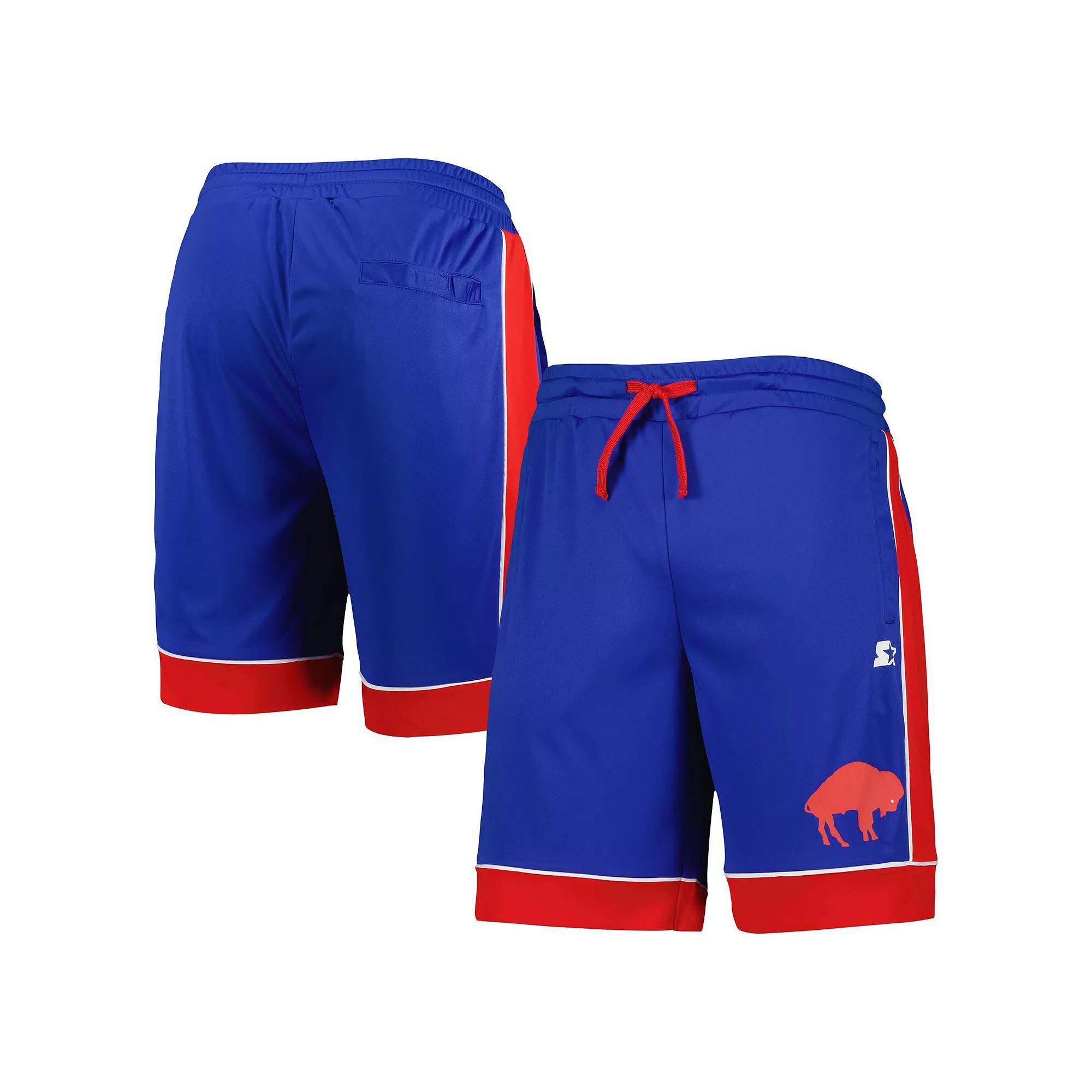 Mens Starter Royal Buffalo Bills Throwback Fan Favorite Shorts Product Image