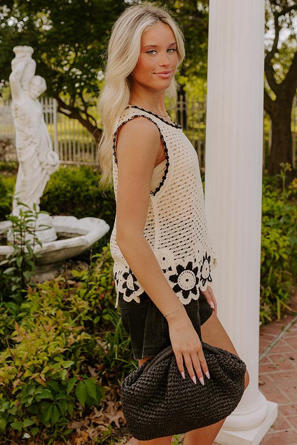 Blooming Coast Crochet Top Product Image