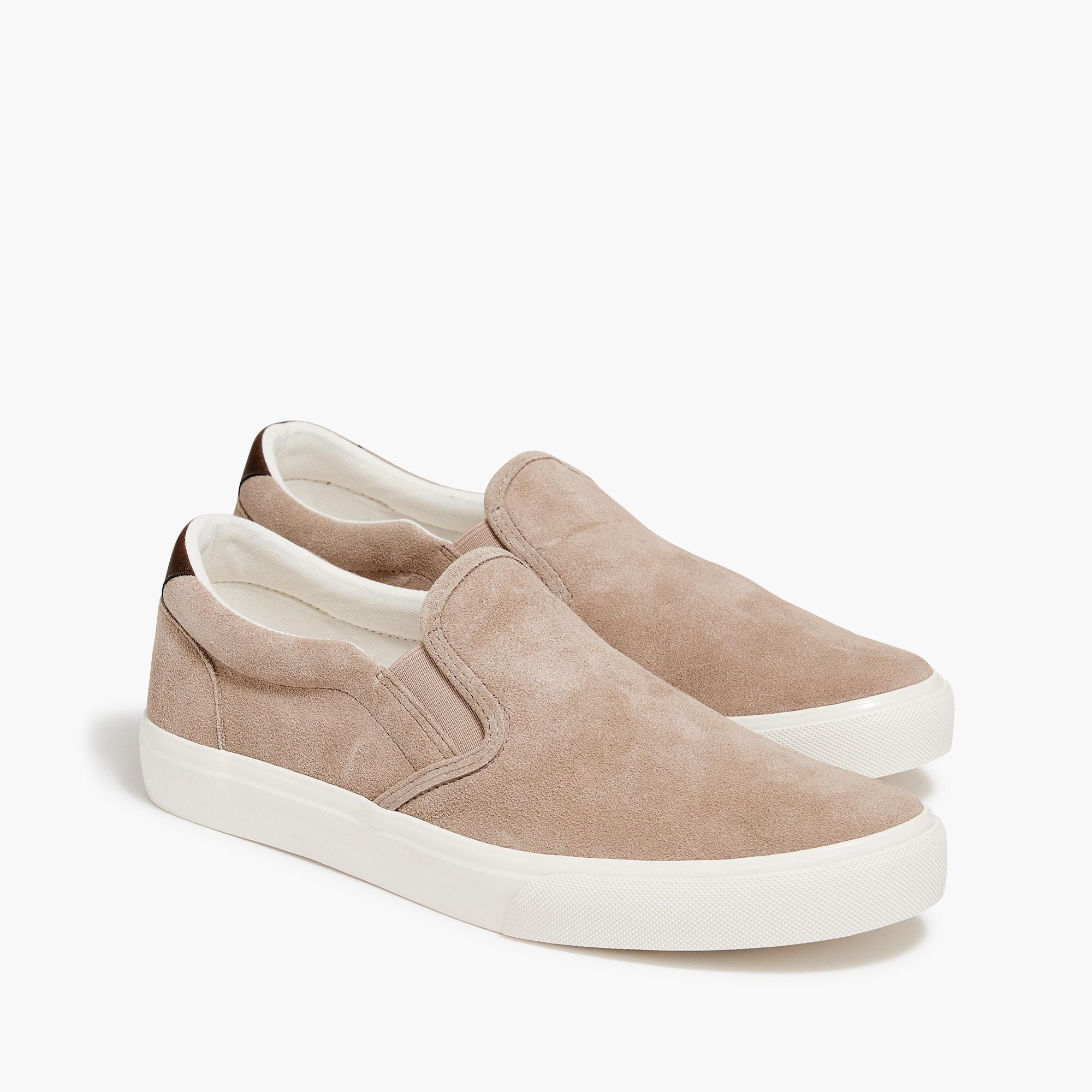Suede slip-on sneakers Product Image