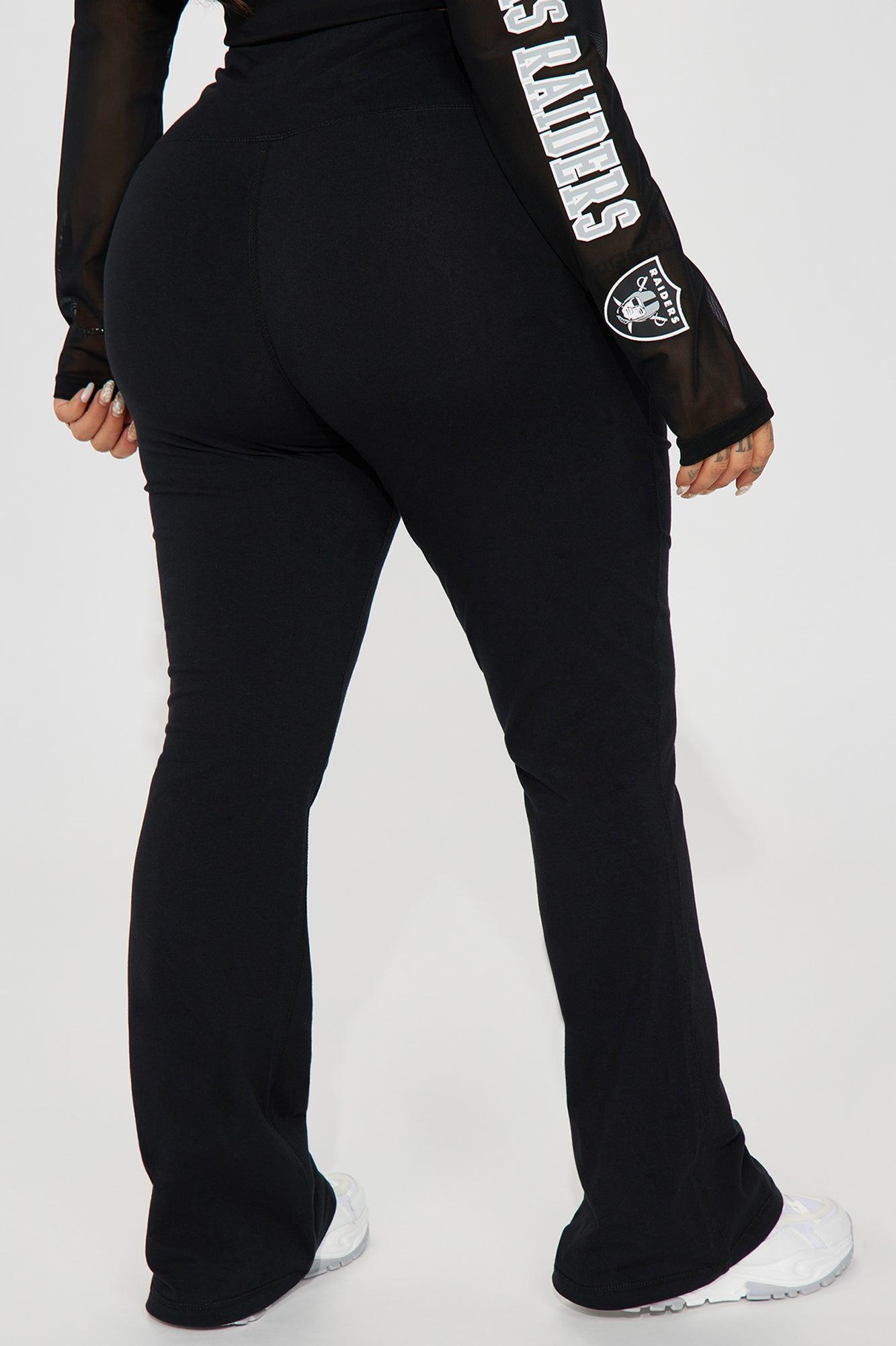 Raiders Half Time Show Flare Pant - Black Product Image