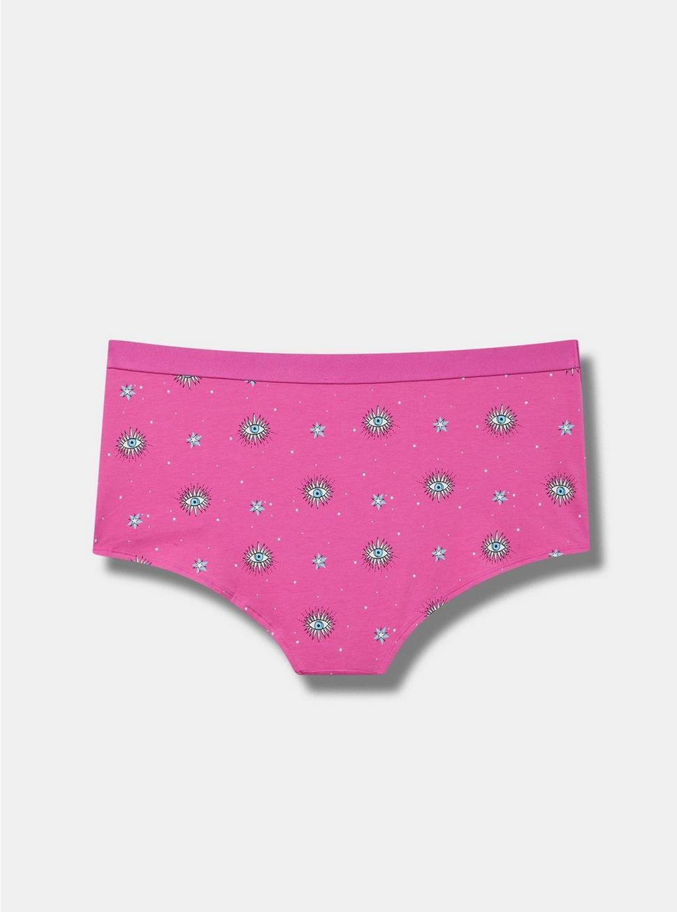 Mid-Rise Cotton Boyshort Panty Product Image