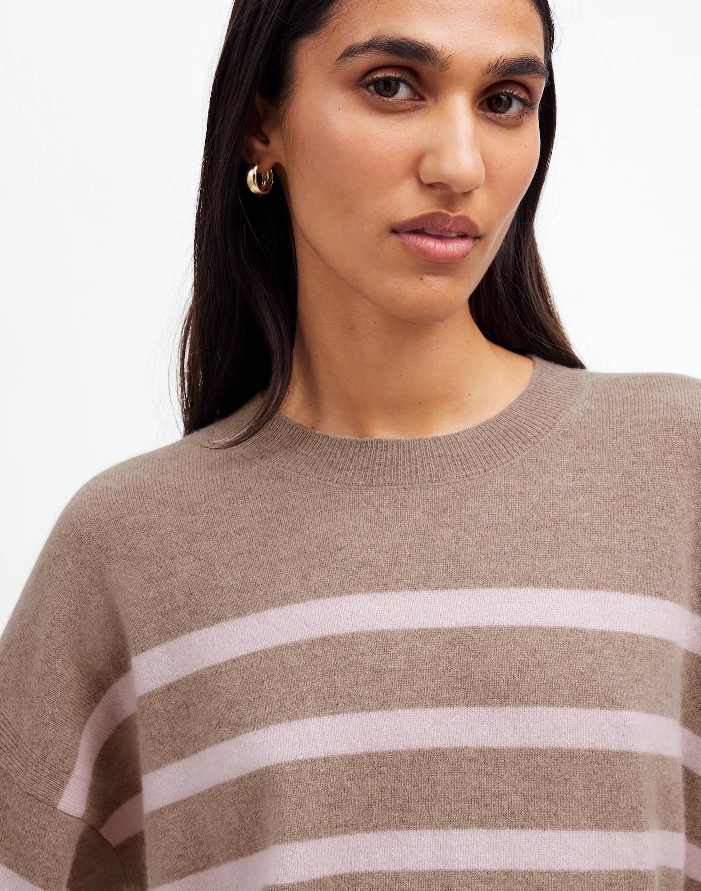 Cashmere Relaxed Crewneck Sweater Product Image