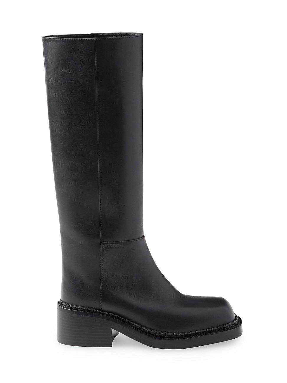 Womens Leather Boots Product Image