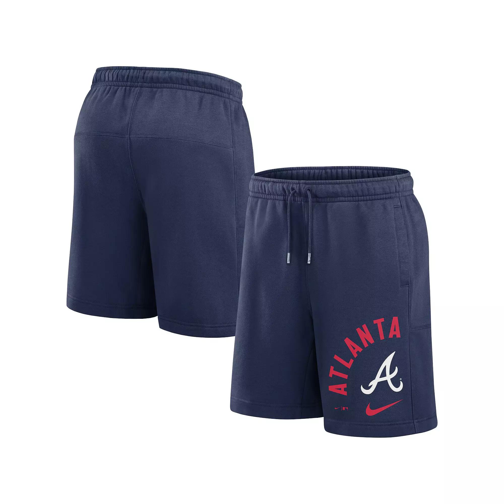 Men's Nike Navy Boston Red Sox Arched Kicker Shorts,  Product Image