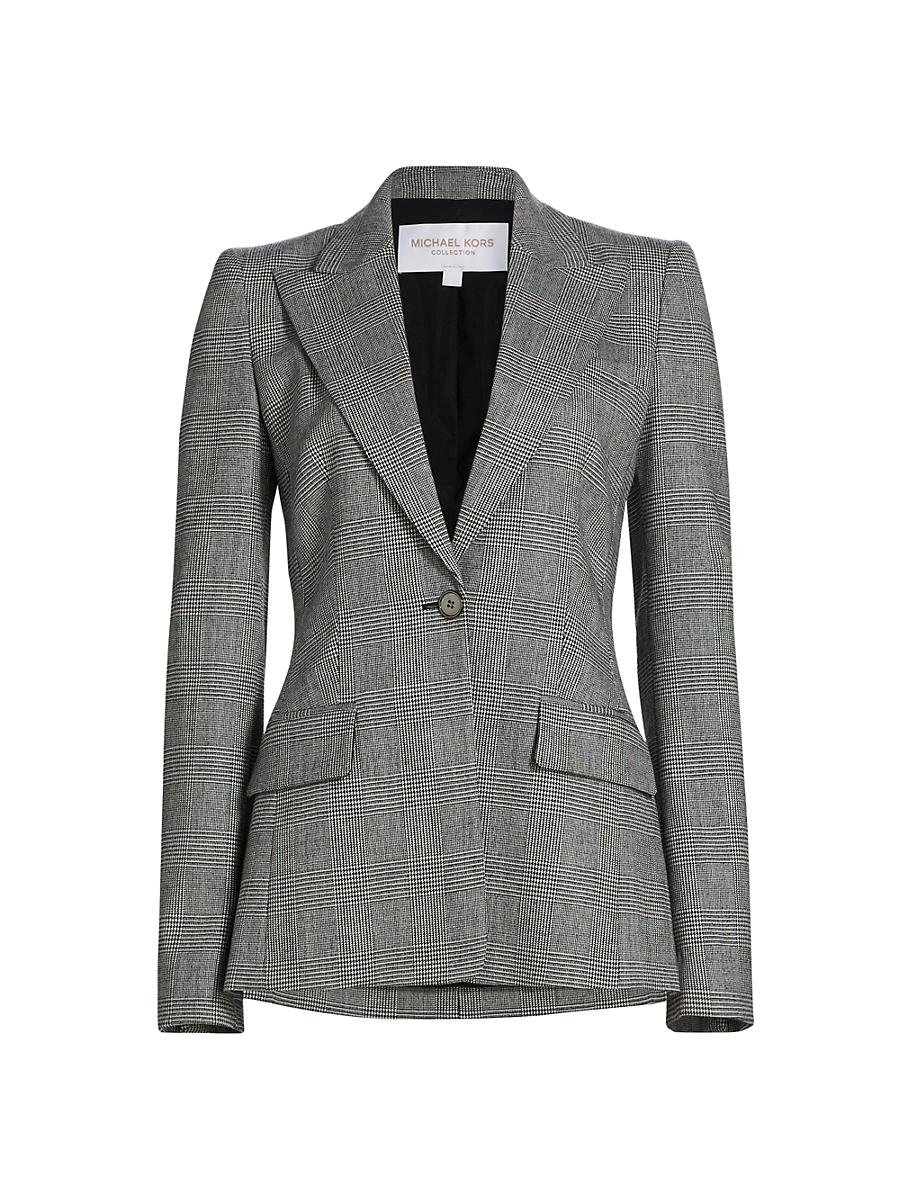 Womens Georgina Glen Check Blazer Product Image