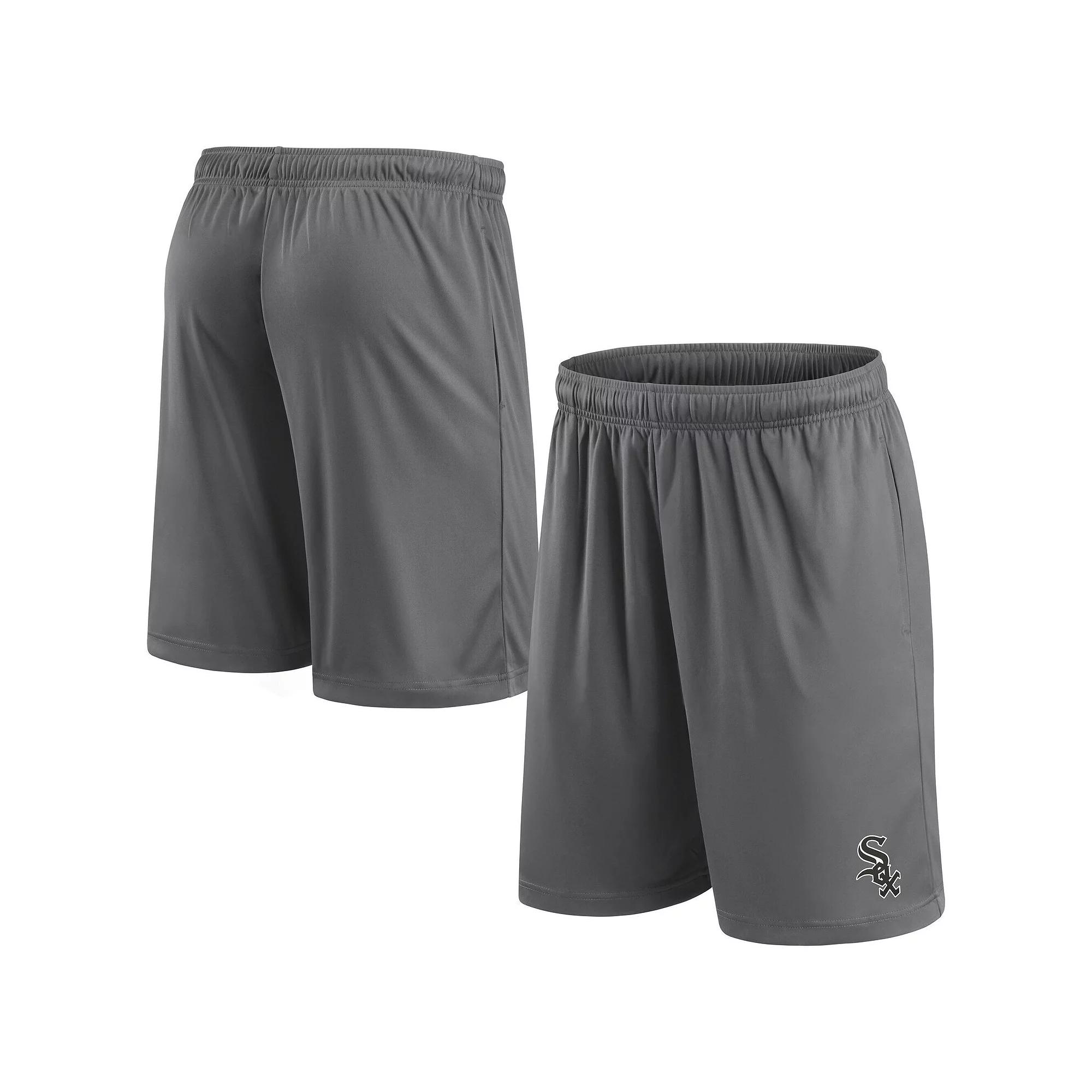 Men's Fanatics Gray St. Louis Cardinals Primary Logo Shorts,  Product Image