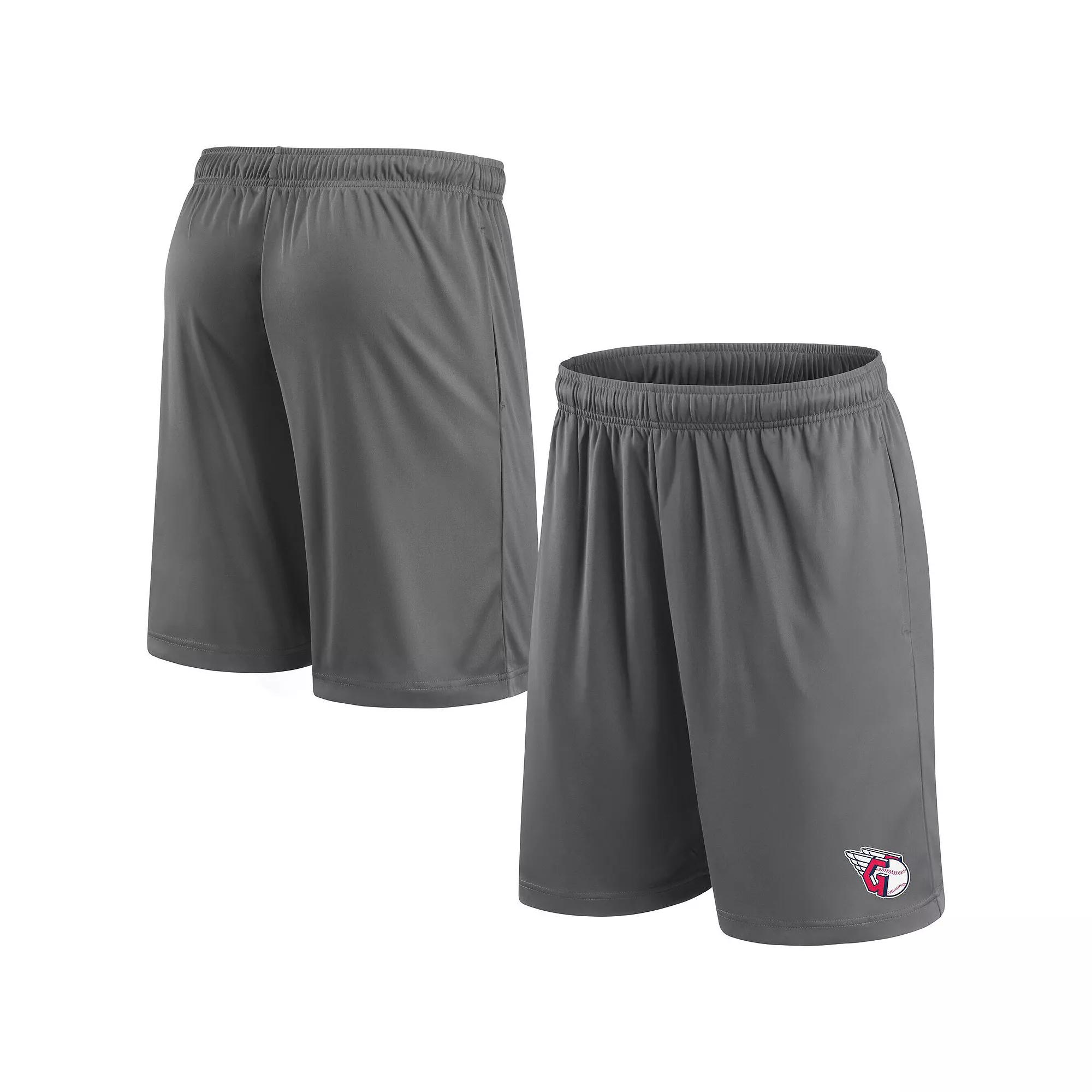 Men's Fanatics Gray Houston Astros Primary Logo Shorts, Size: Small, Grey Product Image
