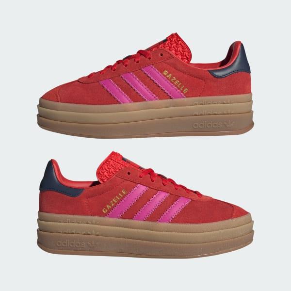 adidas Gazelle Bold Shoes Court Green M 9 / W 10 Womens Product Image