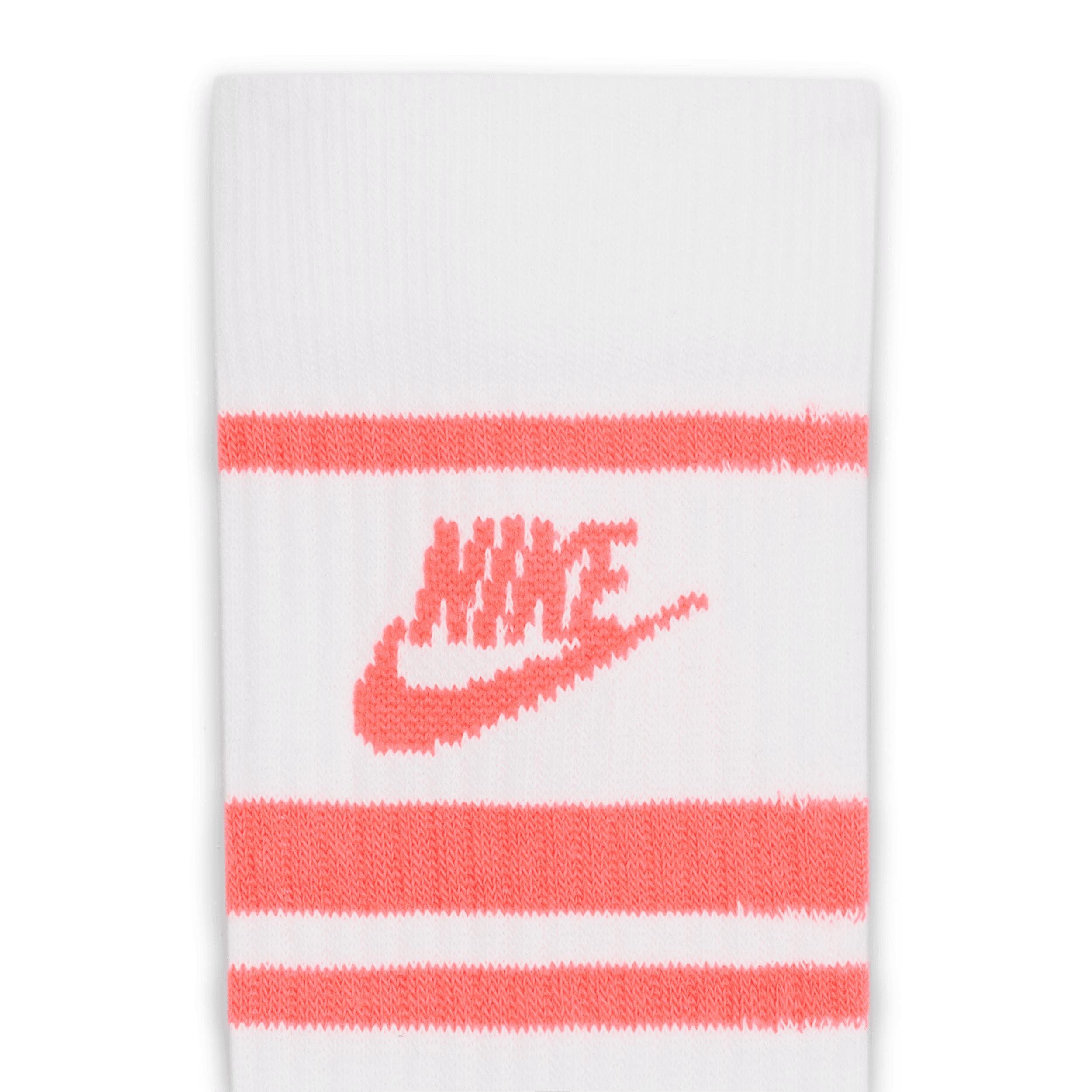 Unisex Nike Sportswear Dri-FIT Everyday Essential Crew Socks (3 Pairs) | DX5089-100 Product Image