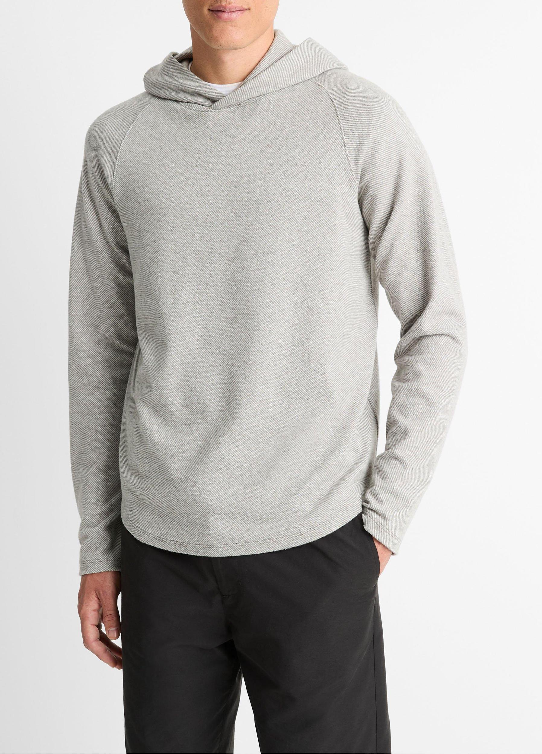 Mens Broken Twill Pullover Hoodie Vince Product Image