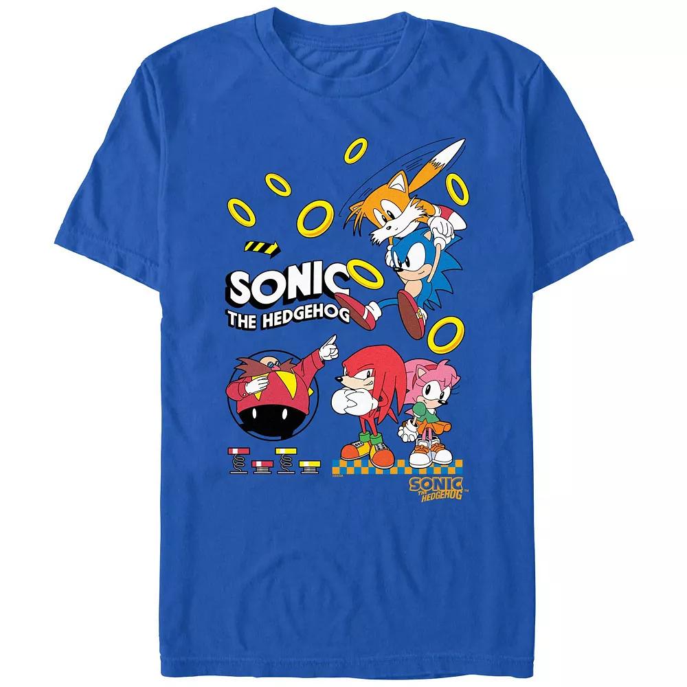 Men's Sonic The Hedgehog Flying Buddy Graphic Tee,  Product Image