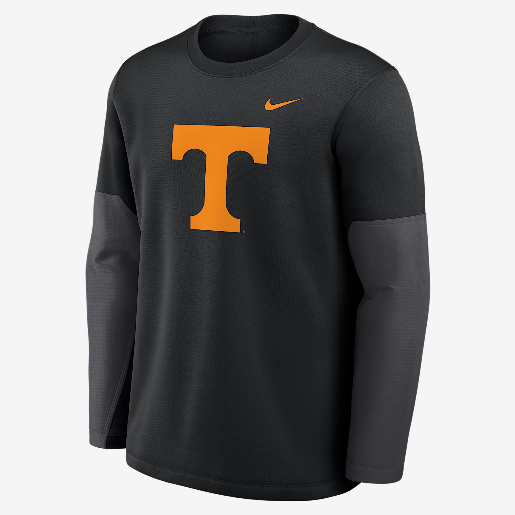 Tennessee Sideline Coach Nike Mens Therma-FIT College Long-Sleeve T-Shirt | 03BR166NUTN-6P4 Product Image