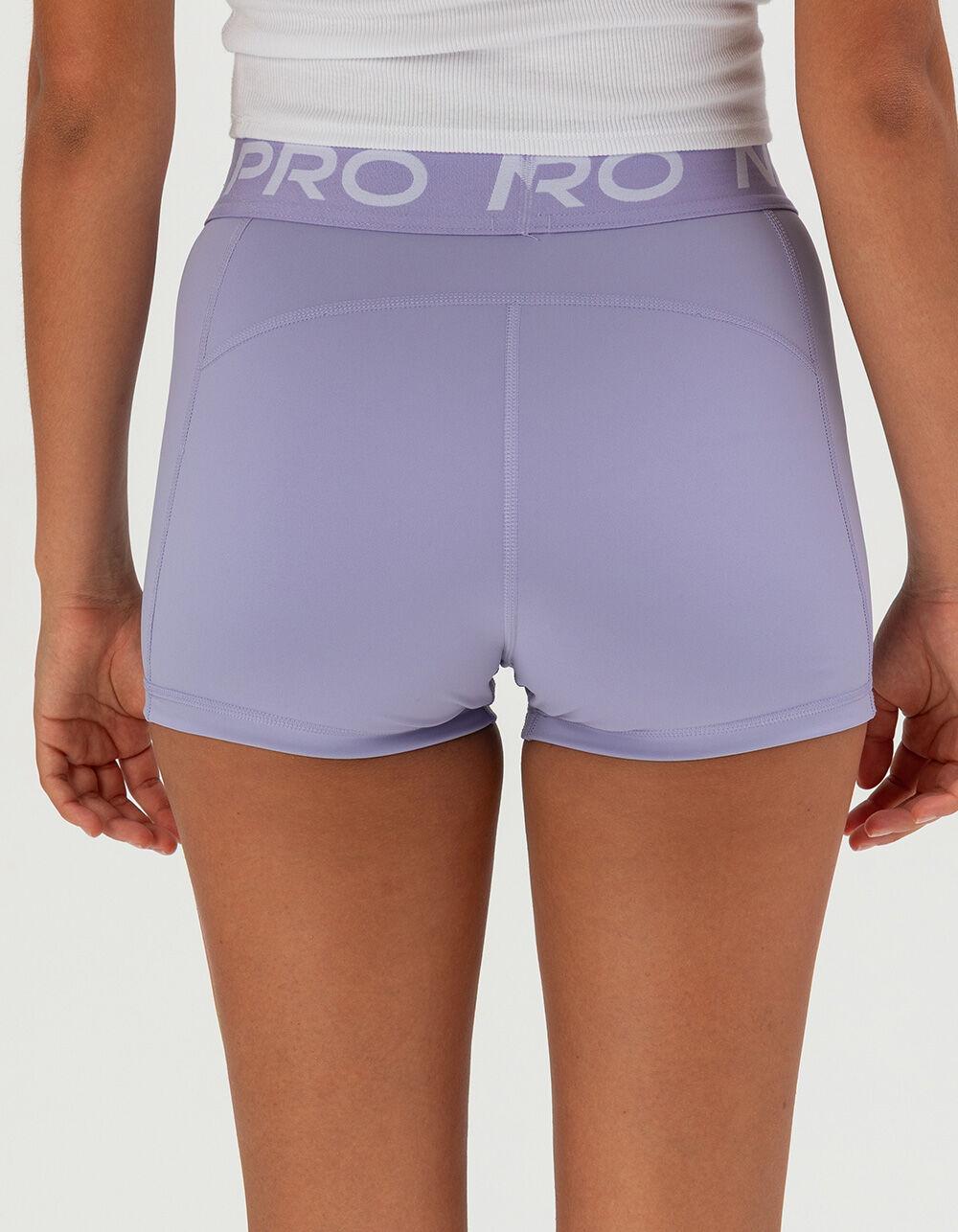 NIKE Pro Womens Compression Shorts - LILAC Product Image