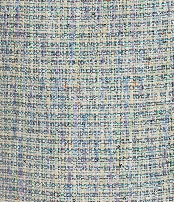 City Vibe Flat Strap Plaid Short Sheath Dress Product Image