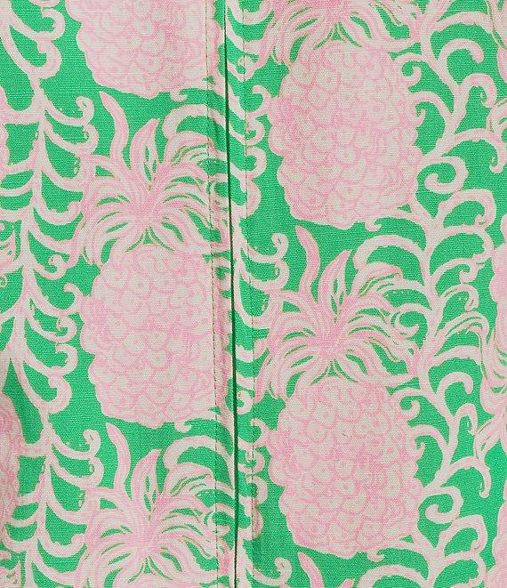 Lilly Pulitzer Eleanora Boat Neck Sleeveless Shift Romper Product Image