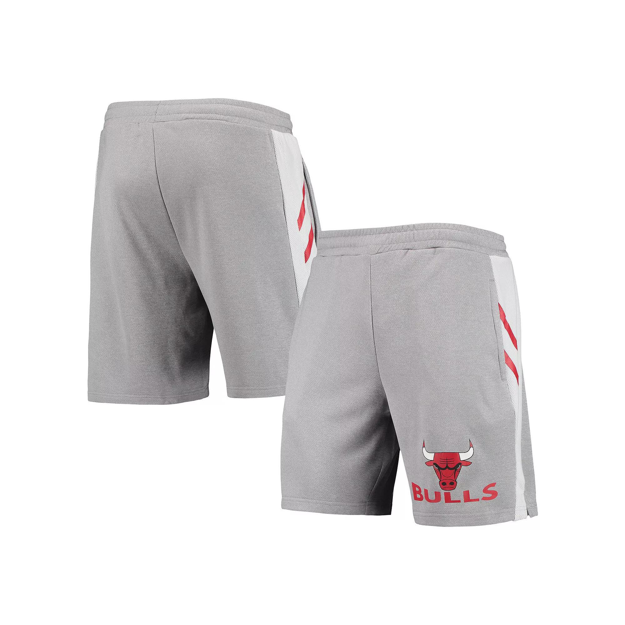 Men's Concepts Sport Gray Chicago Bulls Stature Shorts, Size: Medium, Grey Product Image