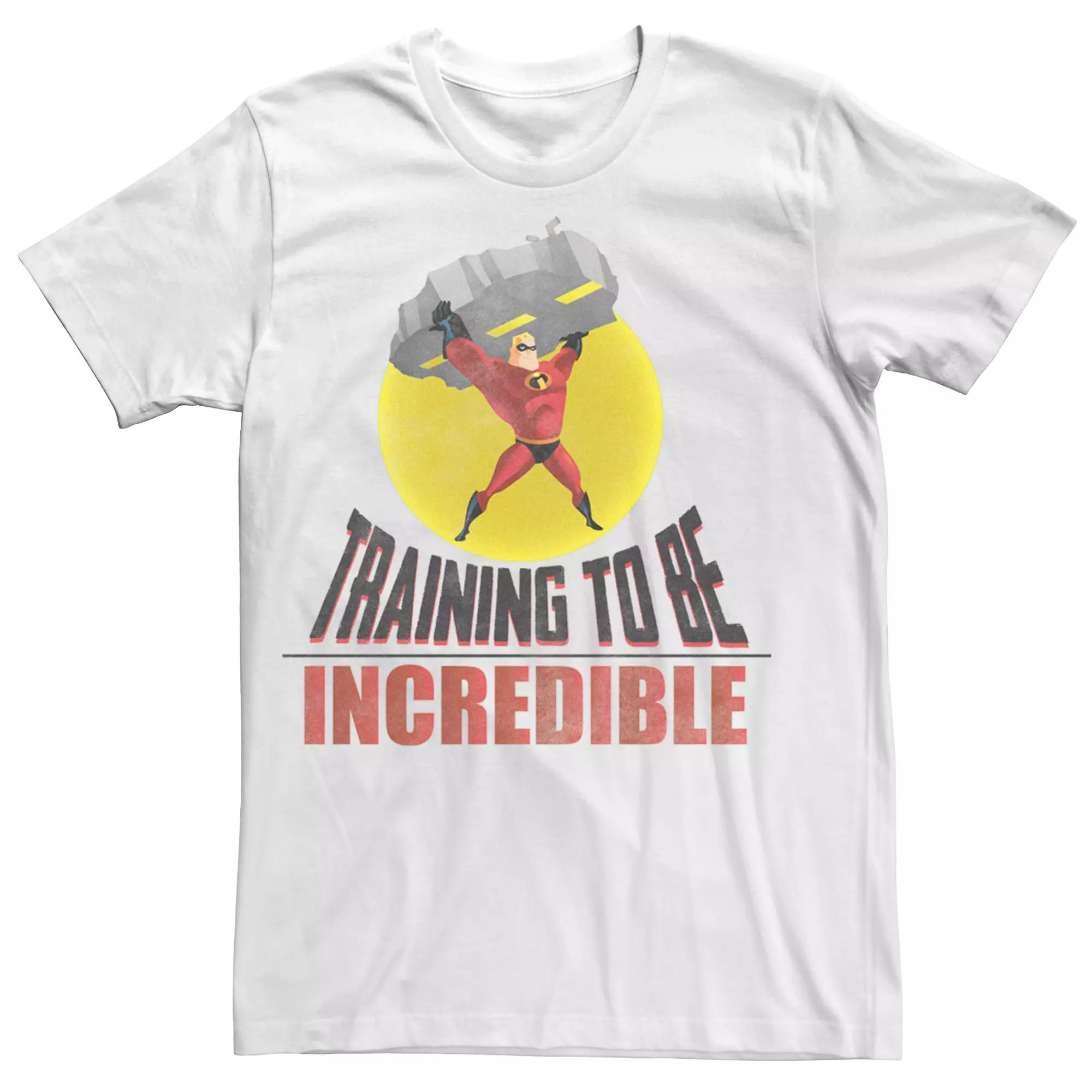 Disney / Pixar's The Incredibles Men's Training To Be Incredible Tee,  Product Image