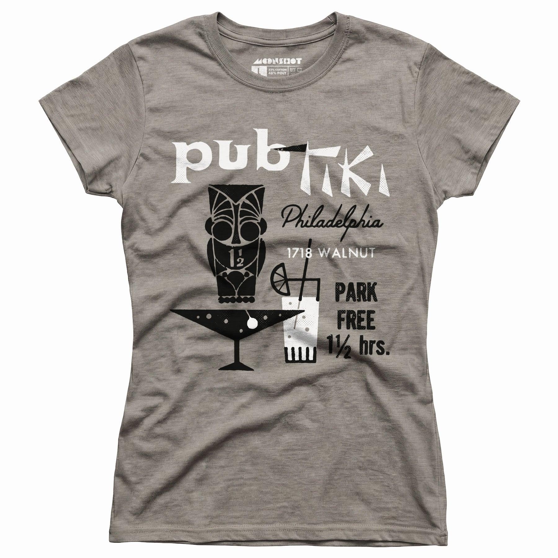 Pub Tiki - Philadelphia, PA - Vintage Tiki Bar - Women's T-Shirt Female Product Image