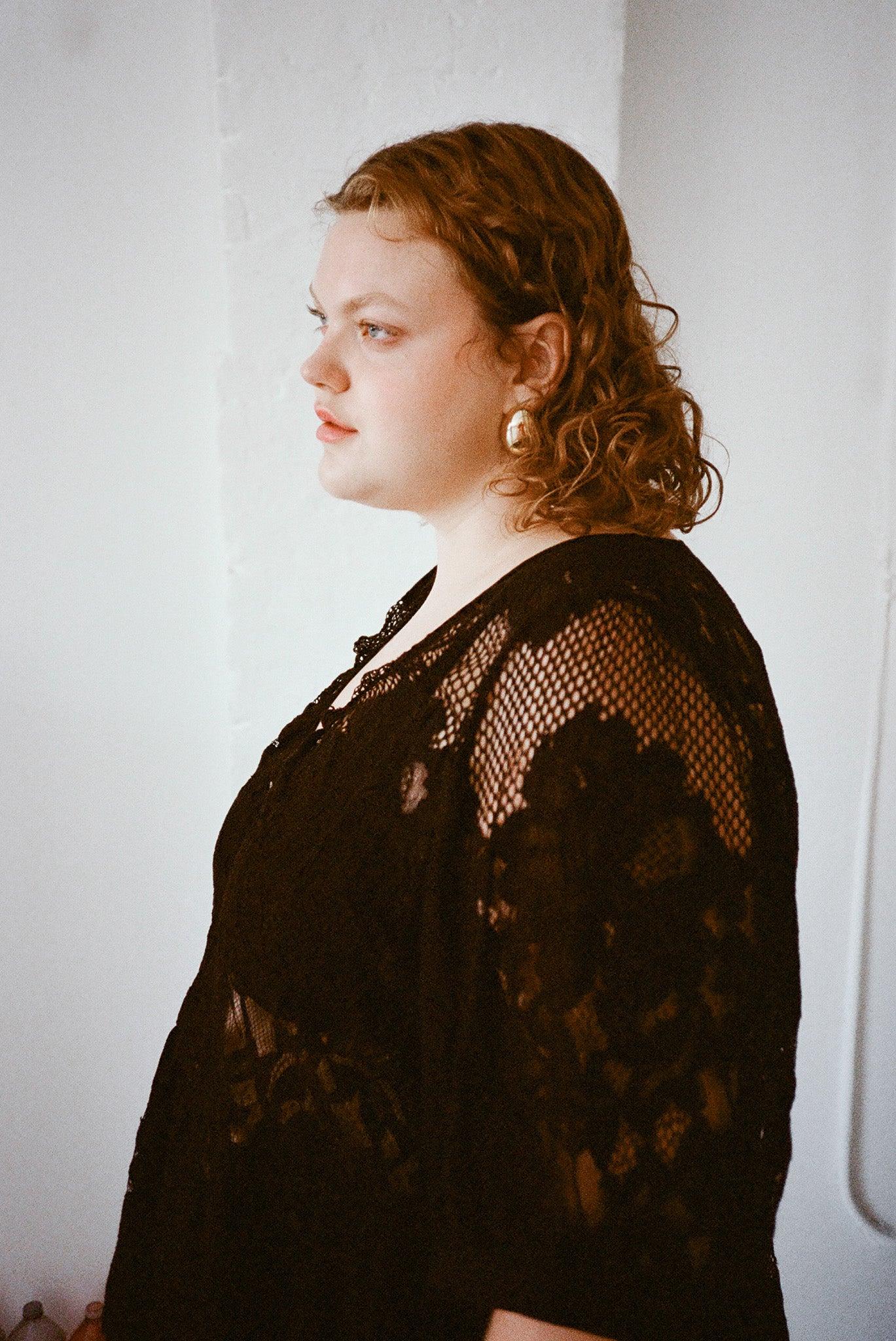 Lulu Skirt - Midnight Lace Product Image