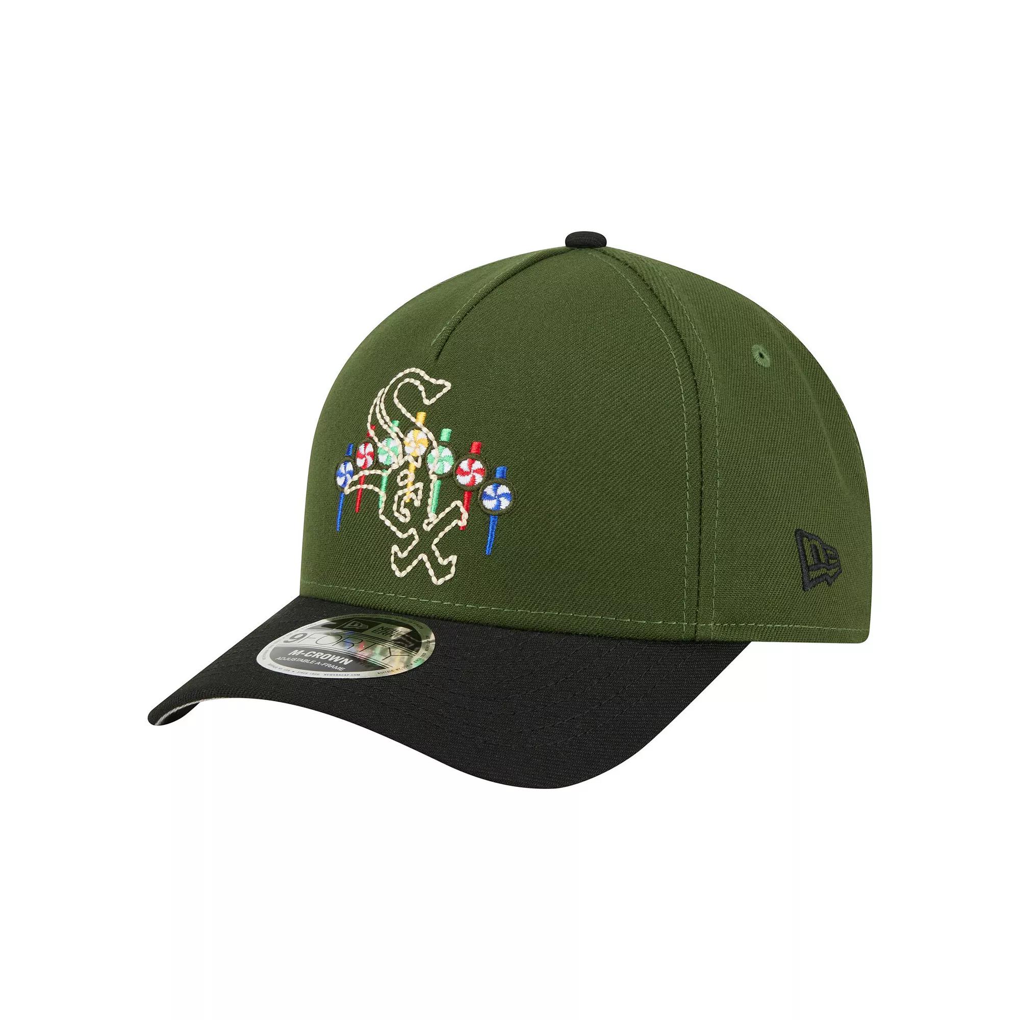 Men's New Era Dark Green Chicago White Sox City Feature 9FORTY A-Frame Adjustable Hat Product Image